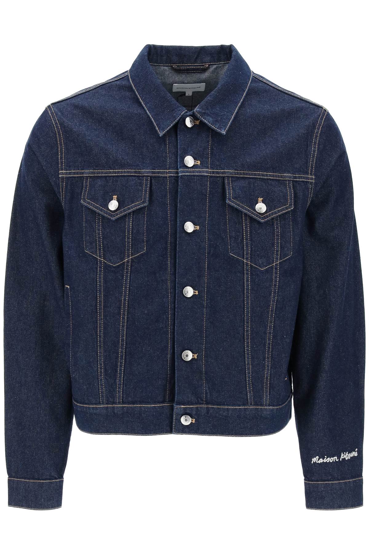 Maison Kitsuné MAISON KITSUNE light denim jacket