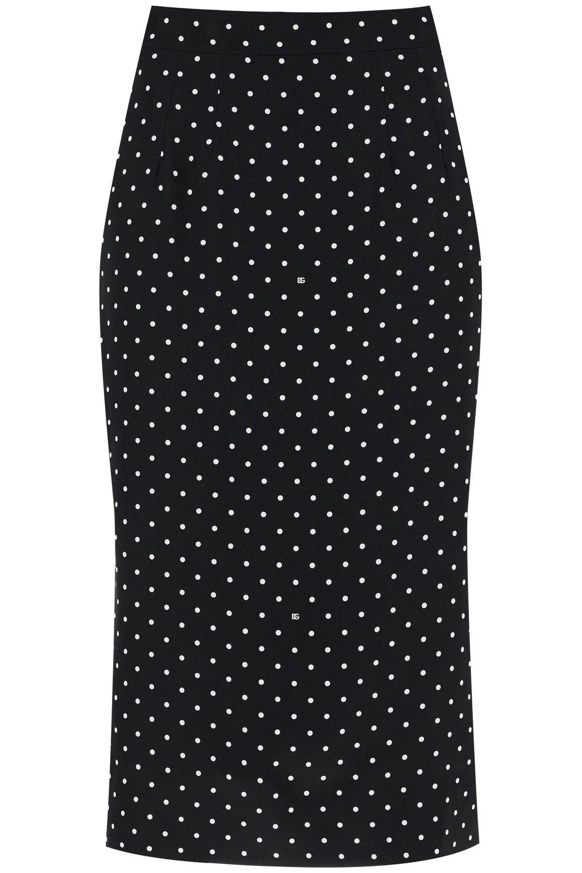 Dolce & Gabbana DOLCE & GABBANA stretch charmeuse pencil skirt