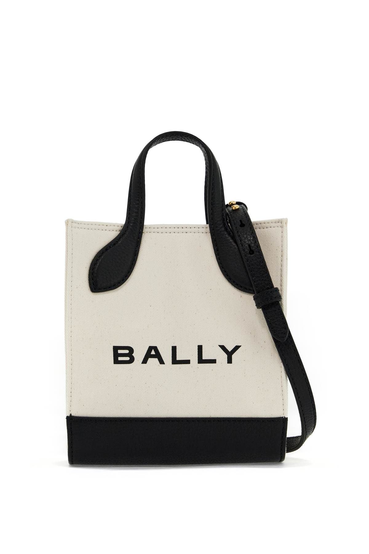 BALLY BALLY mini fabric bar bag in 8