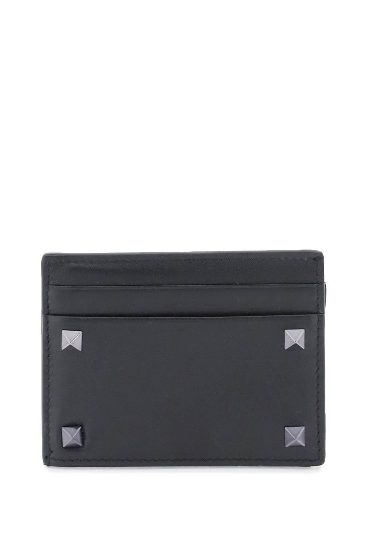 VALENTINO GARAVANI VALENTINO GARAVANI rockstud leather card holder