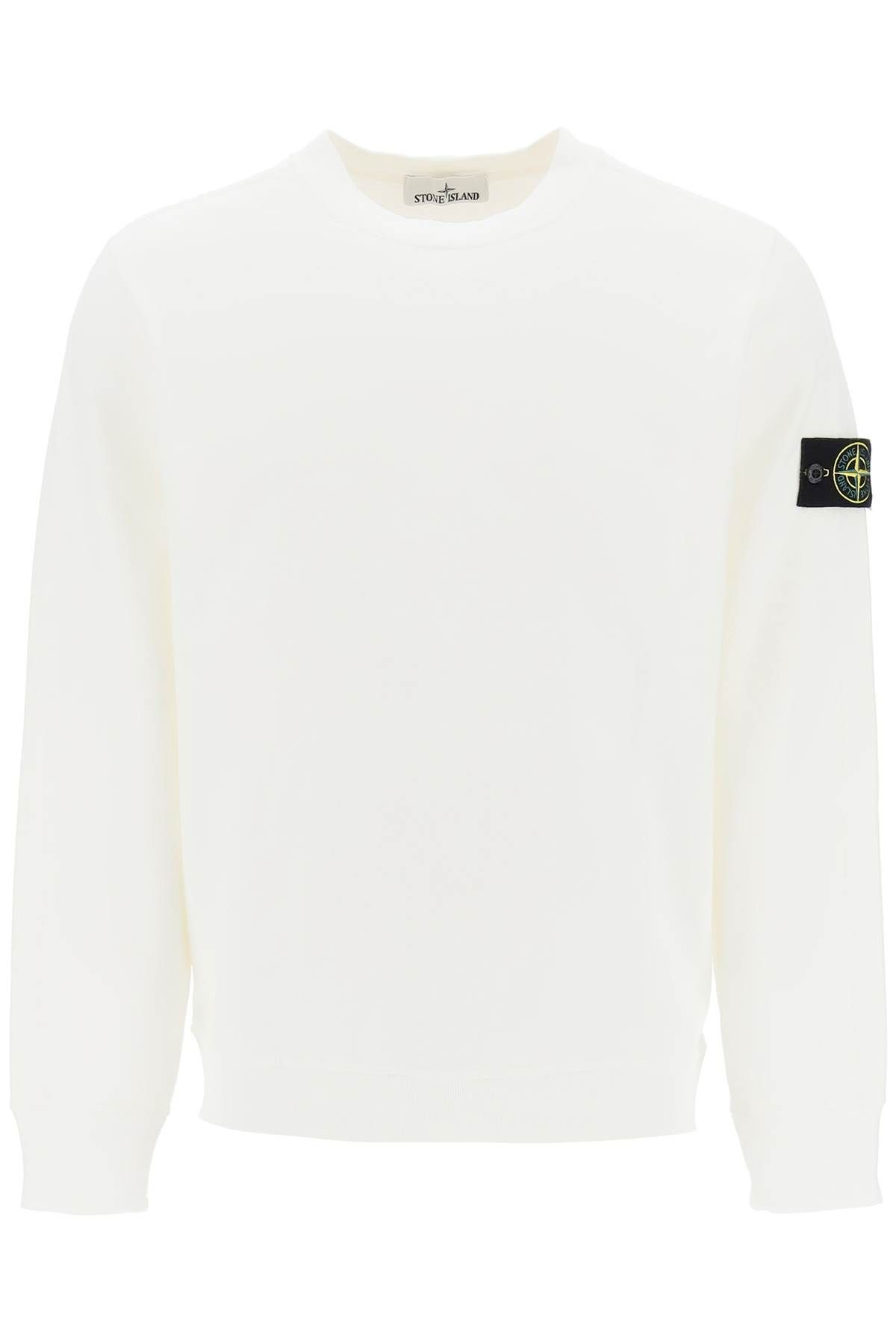 Stone Island STONE ISLAND light sweatshirt with logo badge