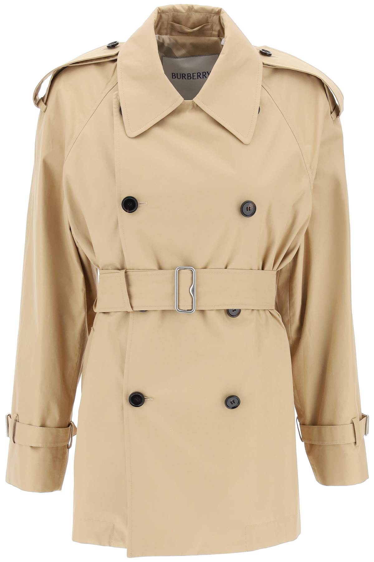 Burberry BURBERRY double-breasted midi trench coat