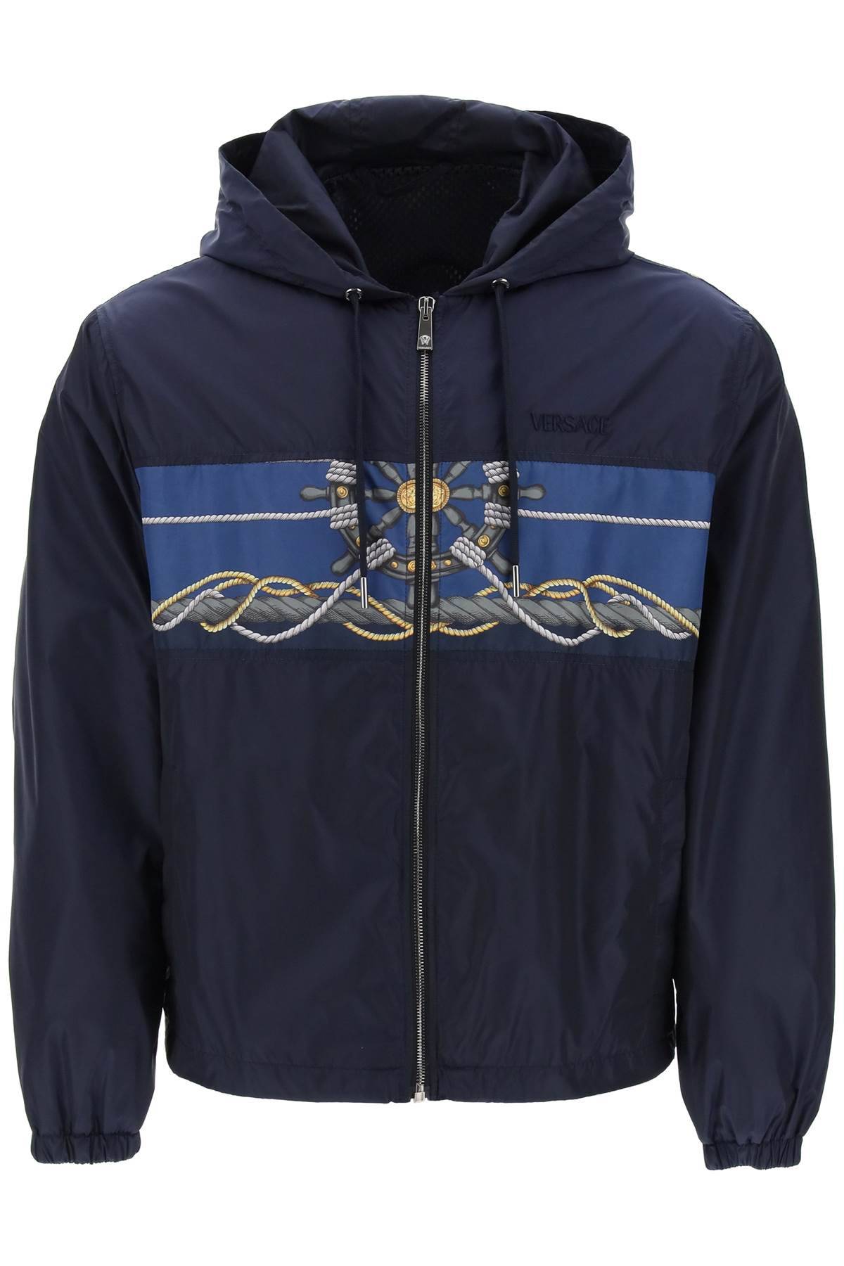Versace VERSACE versace nautical hooded jacket