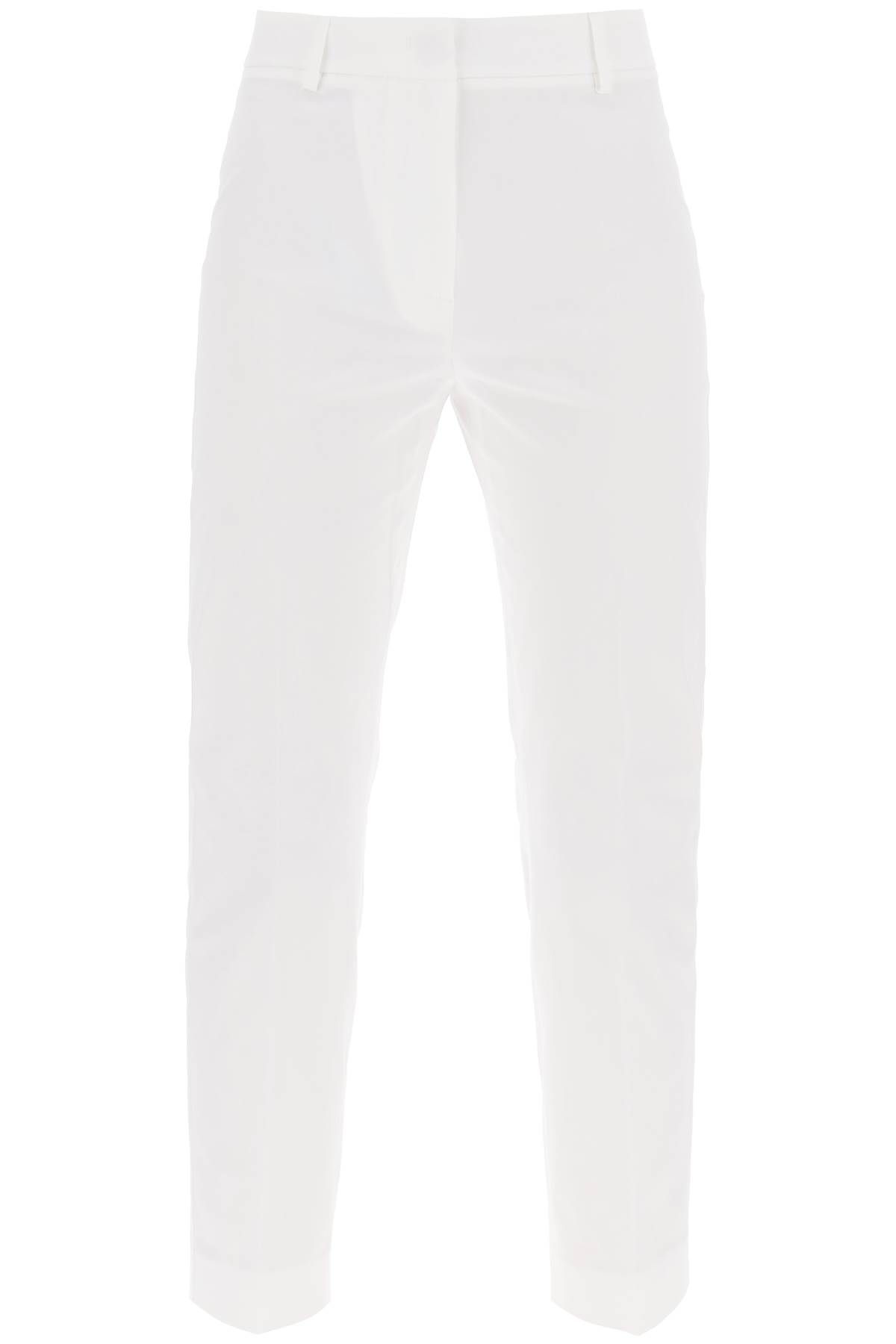 Weekend Max Mara WEEKEND MAX MARA 'cecil' stretch cotton cigarette pants