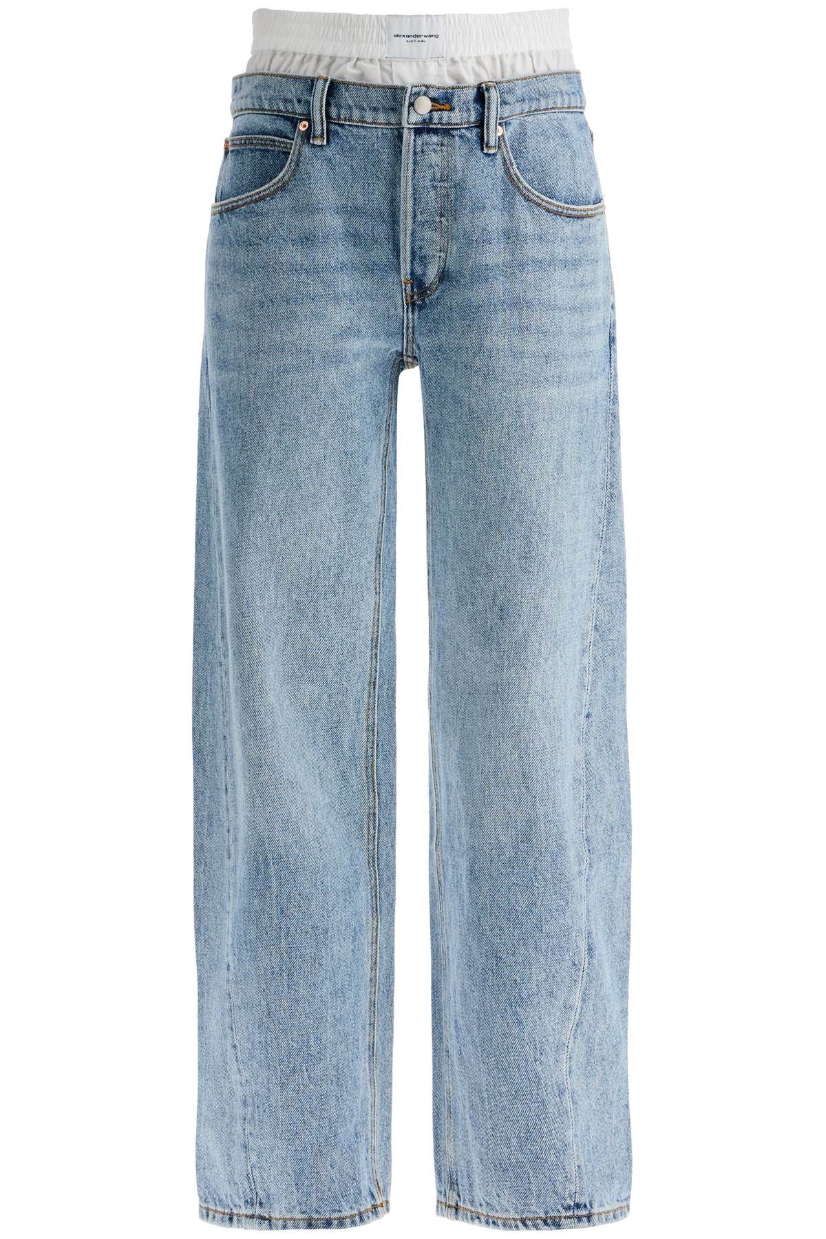 Alexander Wang ALEXANDER WANG jeans with boxer insert