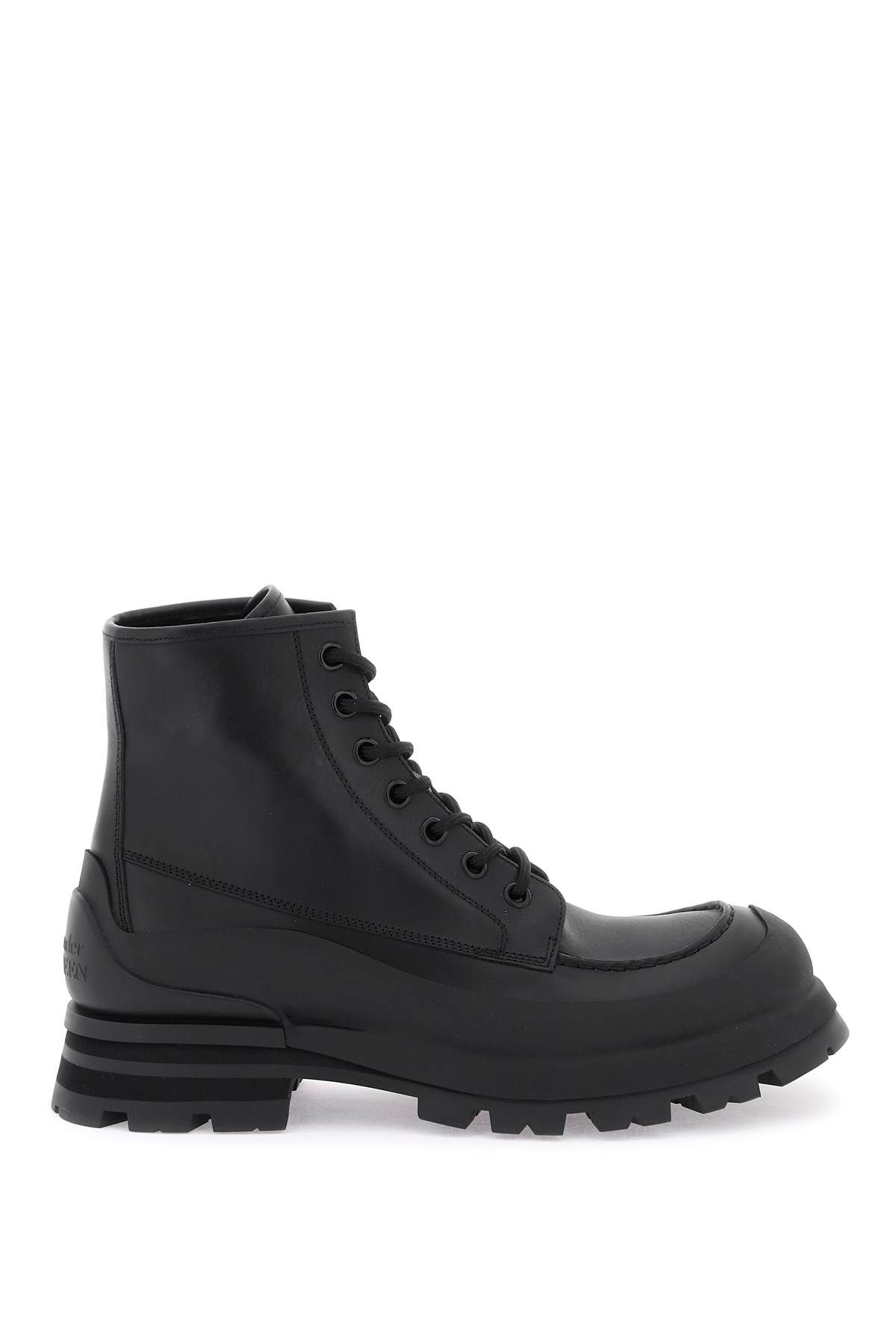 Alexander McQueen ALEXANDER MCQUEEN leather ankle boots