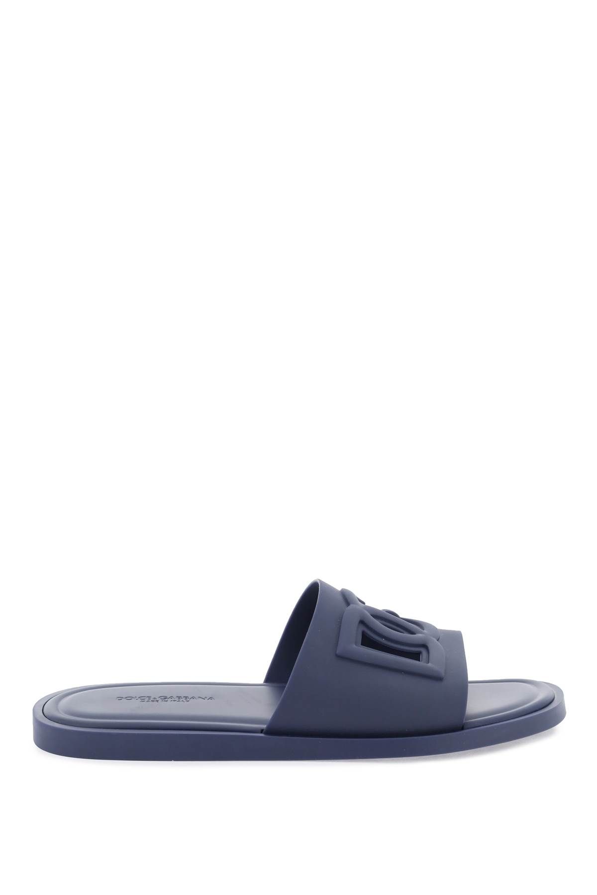 Dolce & Gabbana DOLCE & GABBANA dg rubber slides