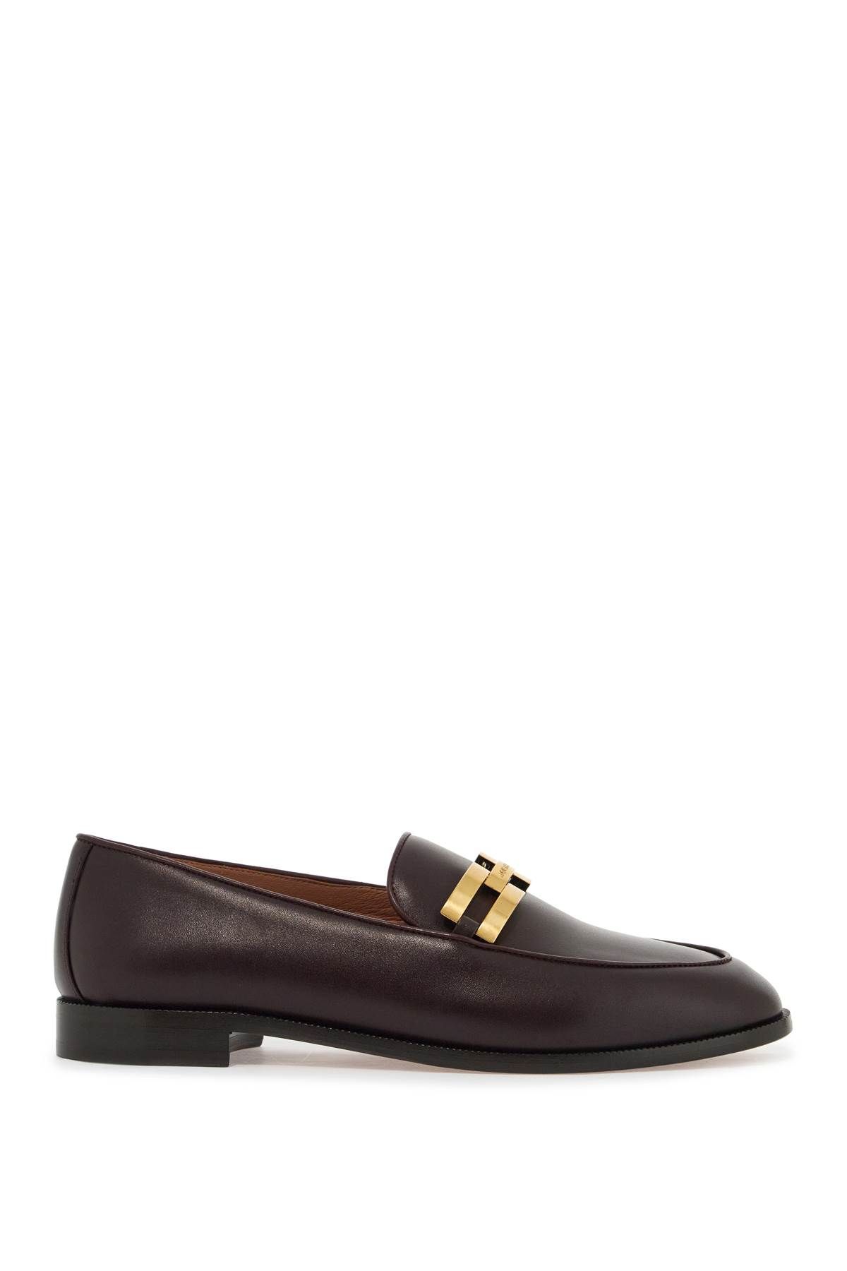 Aquazzura AQUAZZURA smooth leather brandi loafers in