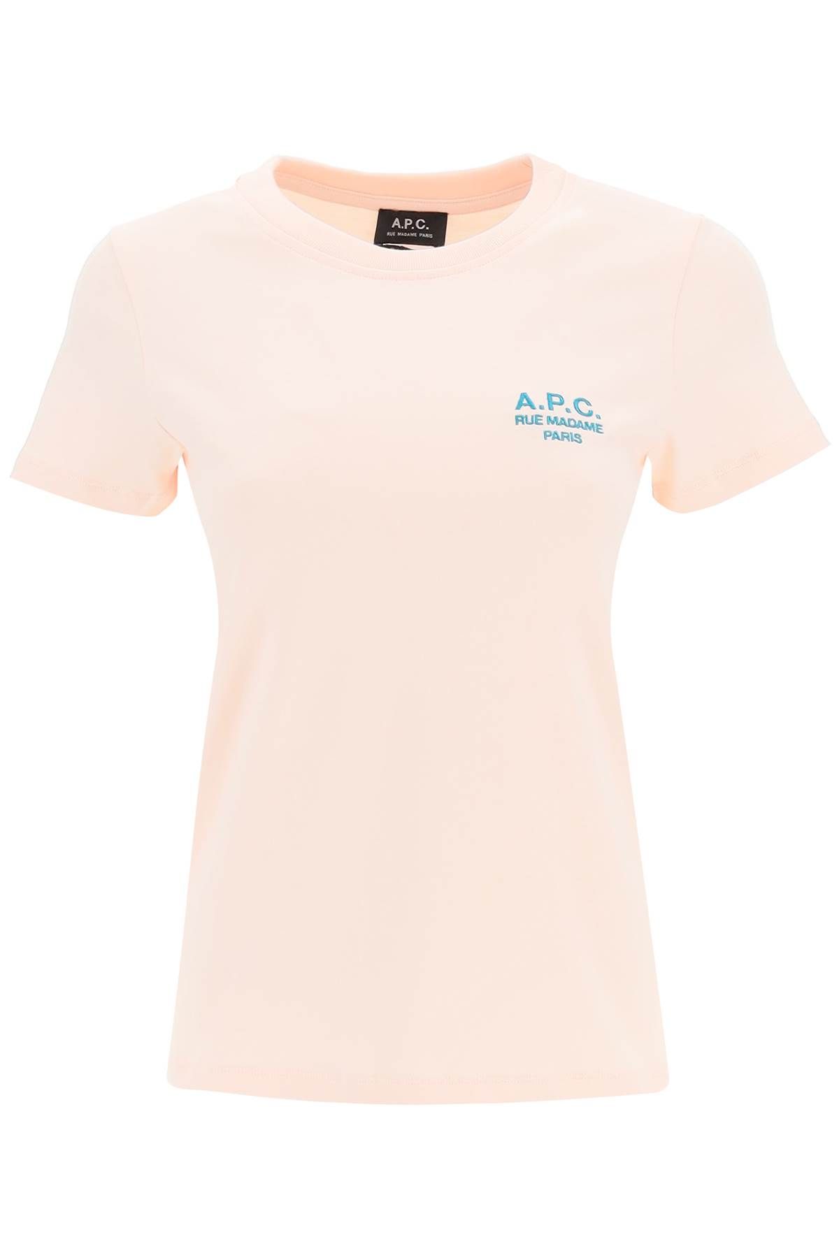 A.P.C. A. P.C. 'new denise' t-shirt with logo embroidery