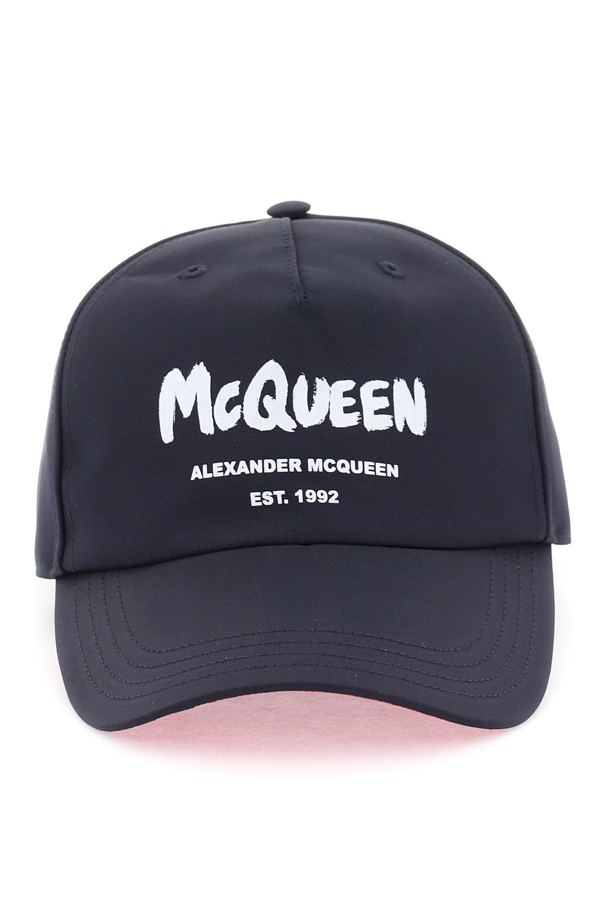 Alexander McQueen ALEXANDER MCQUEEN graffiti baseball cap