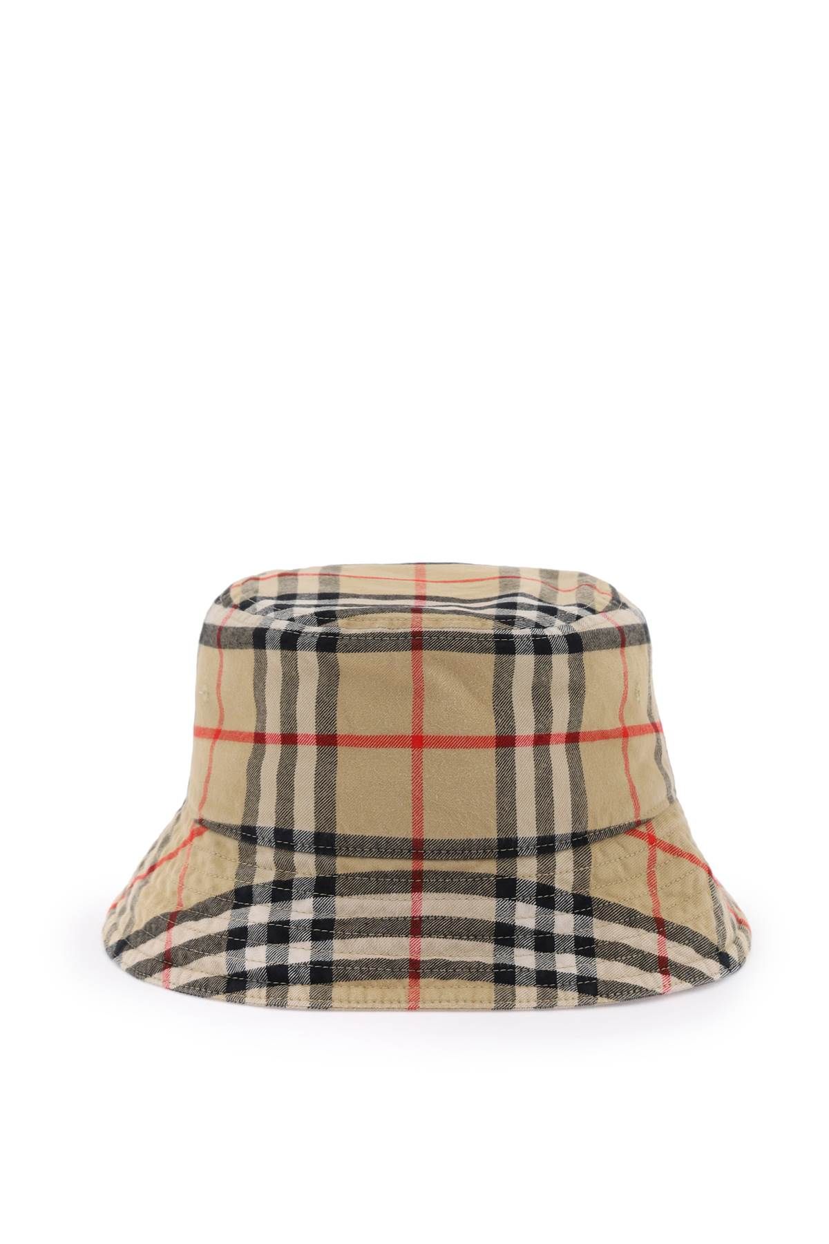 Burberry BURBERRY check cotton bucket hat