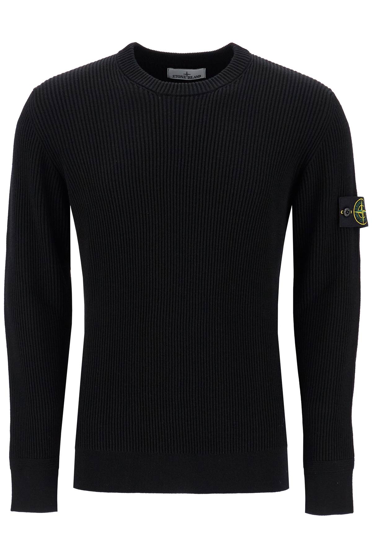 Stone Island STONE ISLAND ribbed wool crewneck sweater