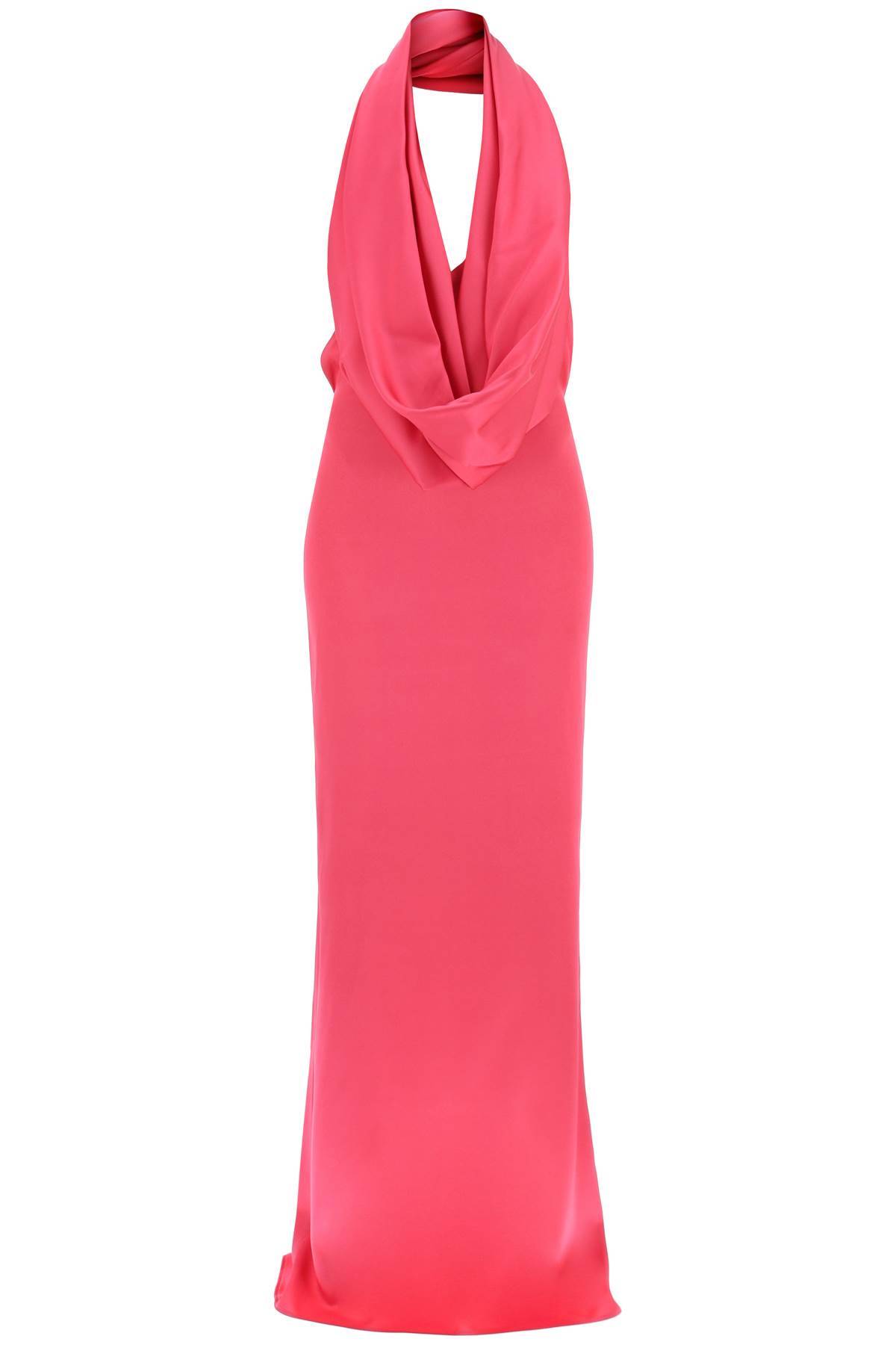 GIUSEPPE DI MORABITO GIUSEPPE DI MORABITO maxi gown with built-in hood