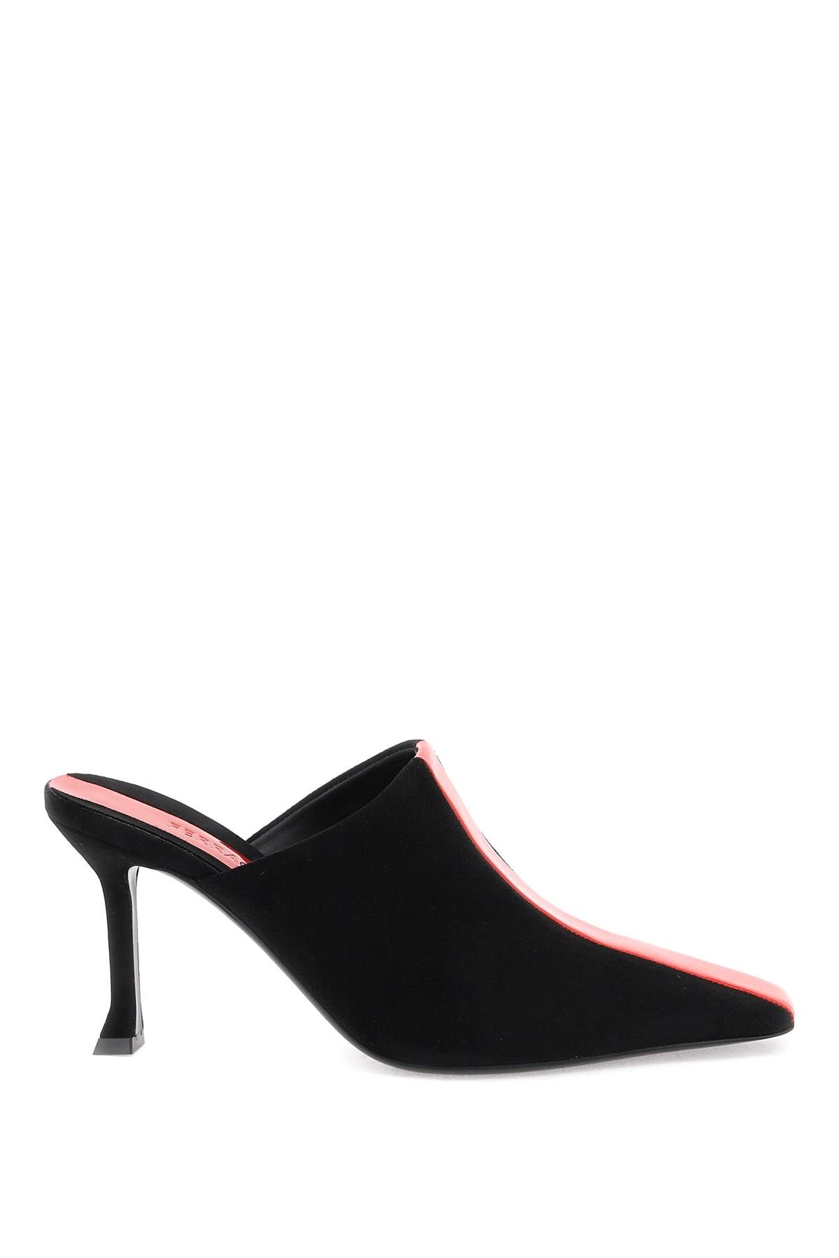 Ferragamo FERRAGAMO mules with graphic inset