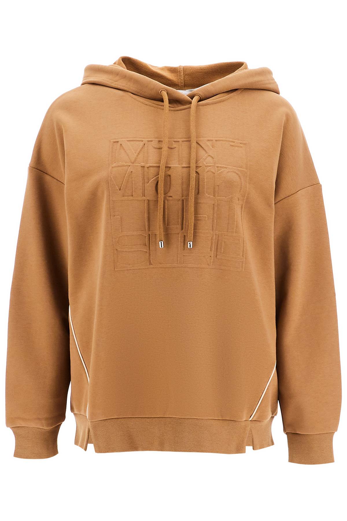 Max Mara Leisure MAX MARA LEISURE hooded sweatshirt with piping