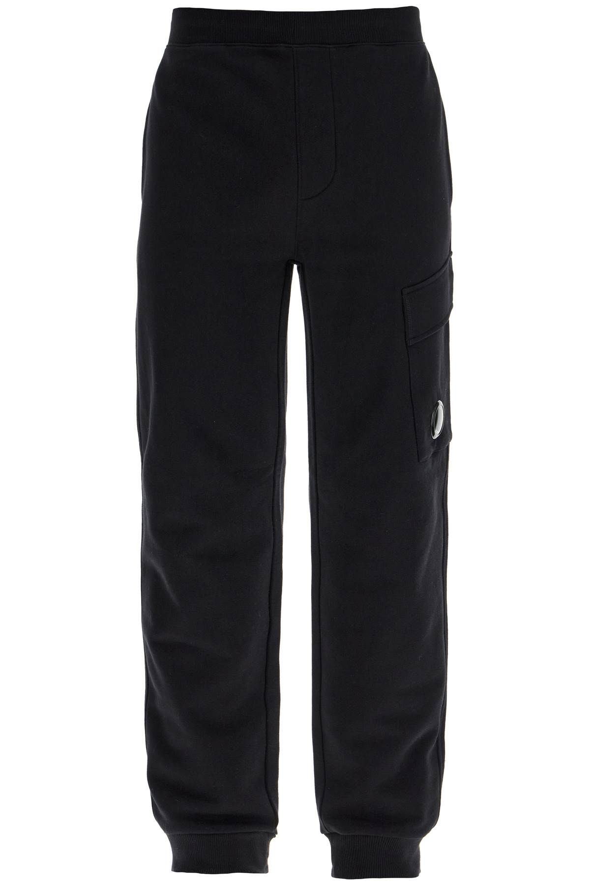 CP COMPANY CP COMPANY cargo sweatpants in fleece fabric