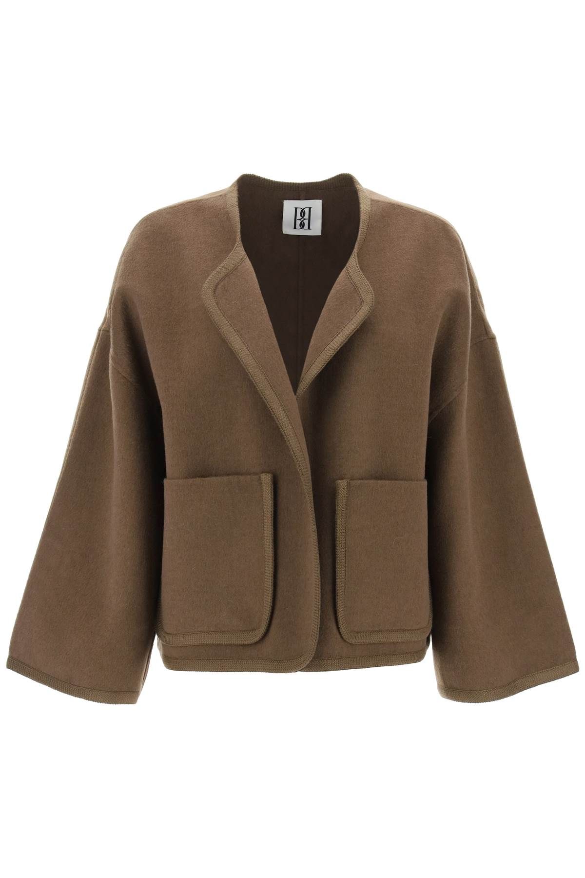 By Malene Birger BY MALENE BIRGER double-faced wool jacquie jacket in italian