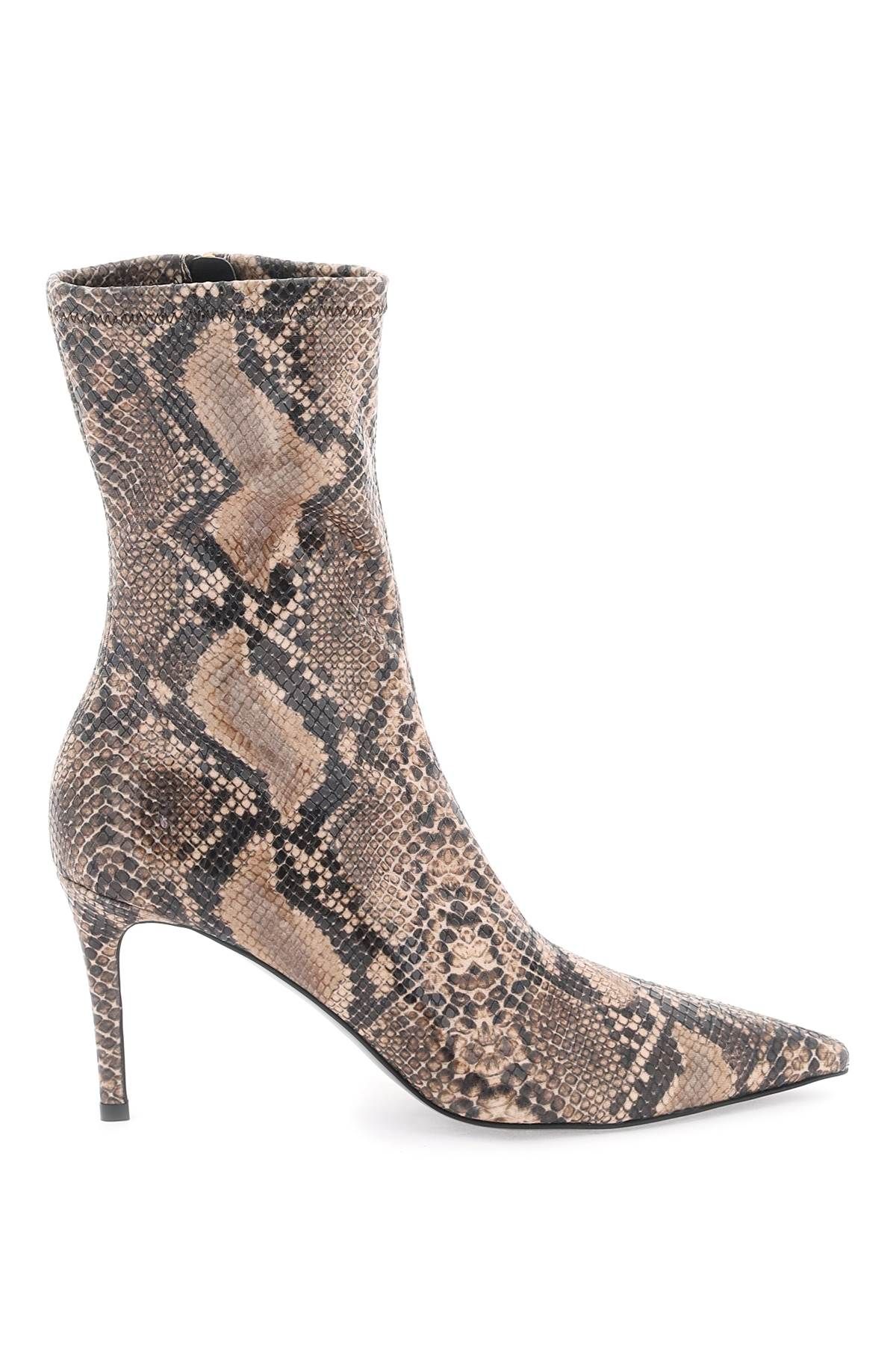 Stella McCartney STELLA McCARTNEY python print ankle boots