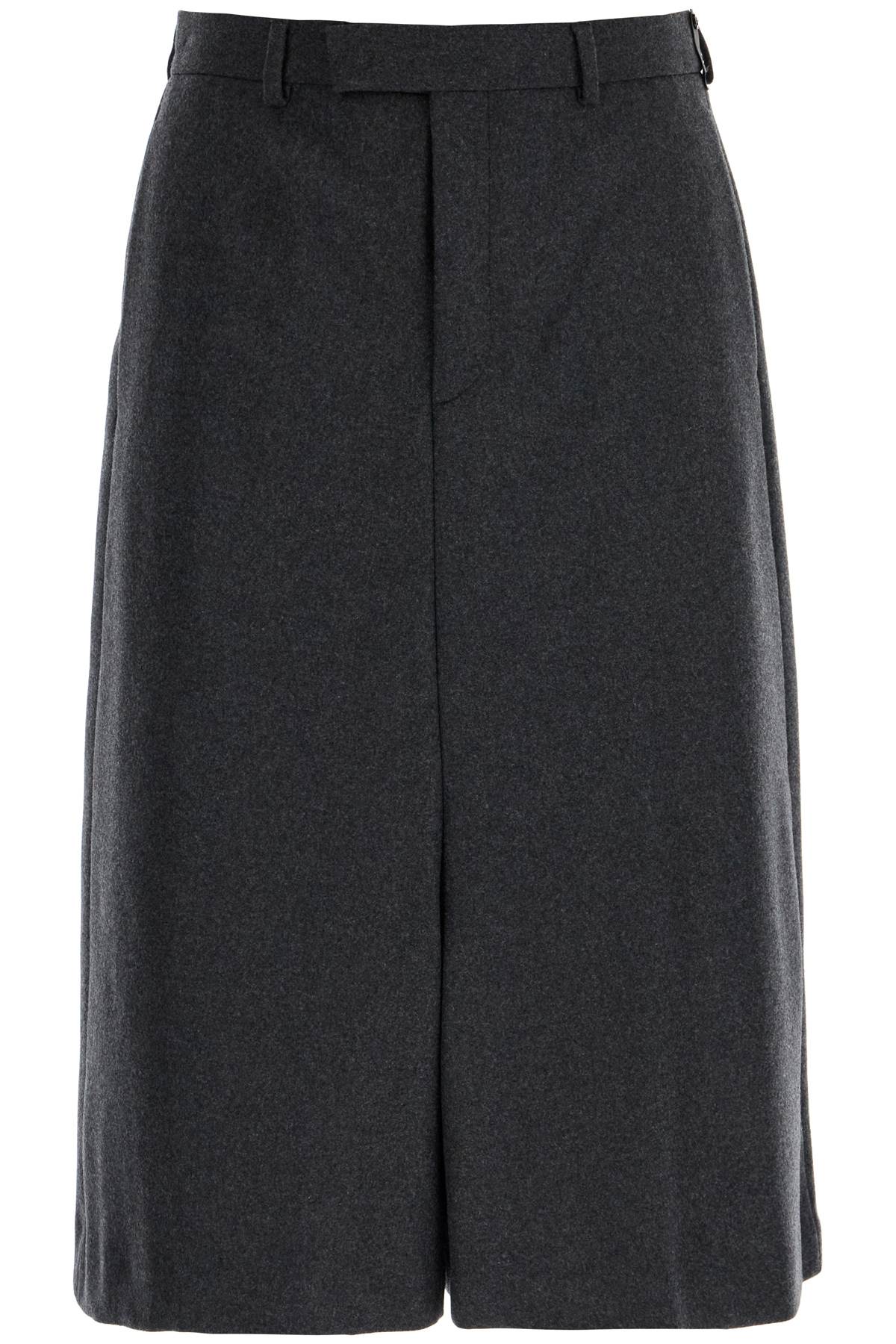 FENDI FENDI long cashmere bermuda shorts