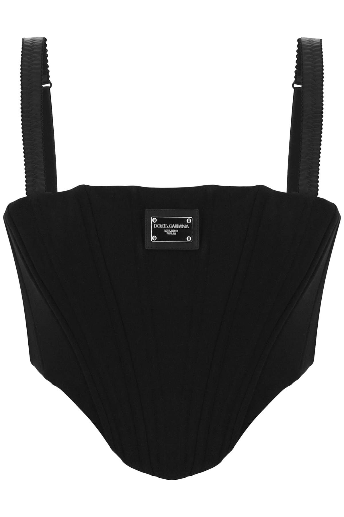 Dolce & Gabbana DOLCE & GABBANA cotton corset top