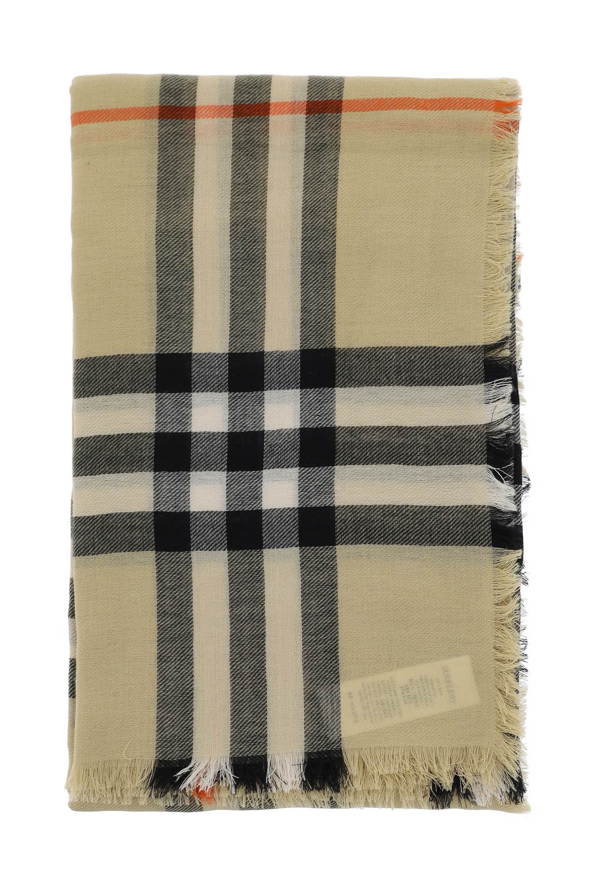 Burberry BURBERRY ered wool stole