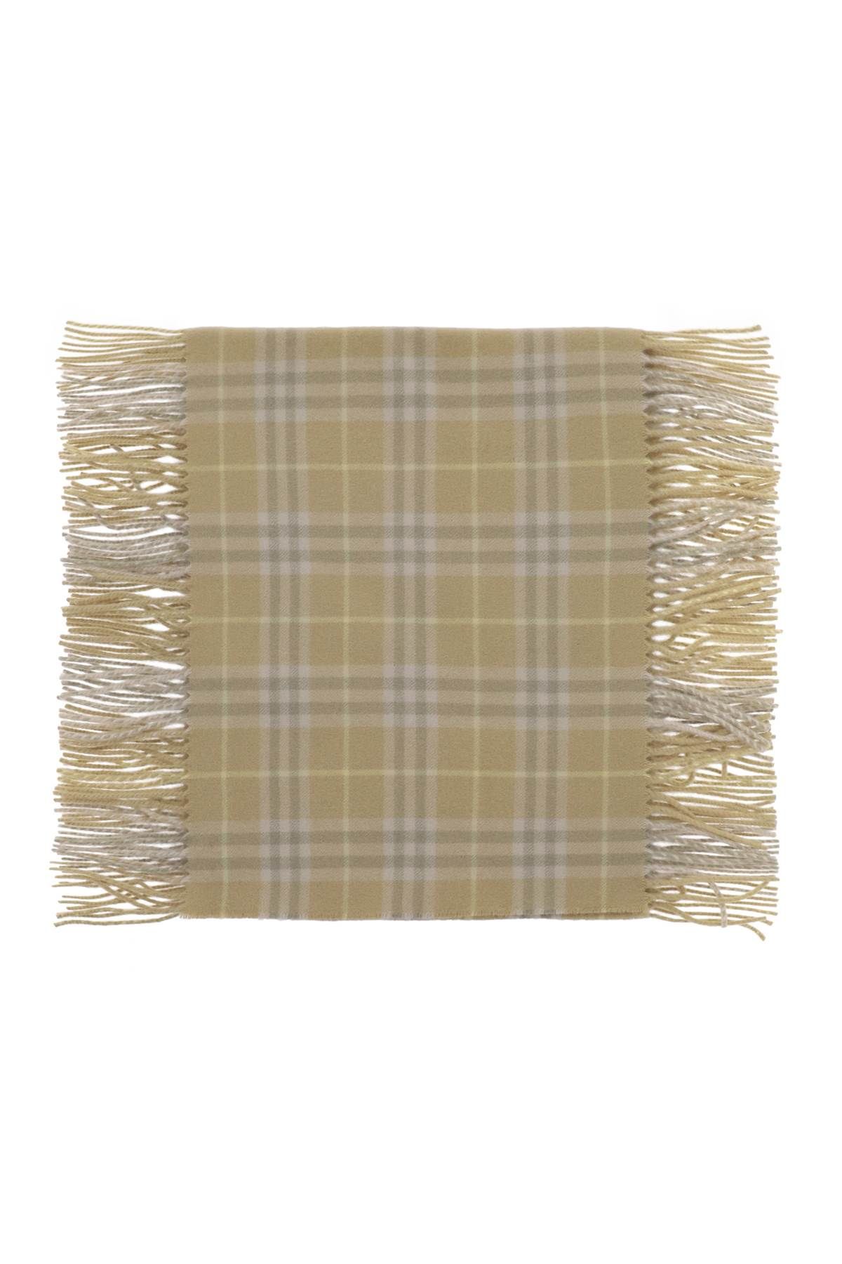 Burberry BURBERRY check cashmere scarf