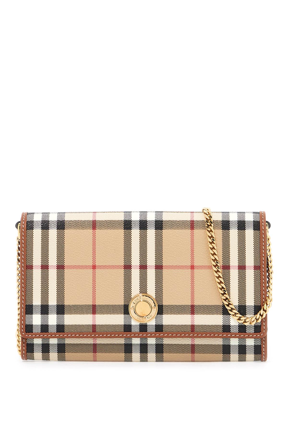 Burberry BURBERRY erednncheckered mini crossbody bag