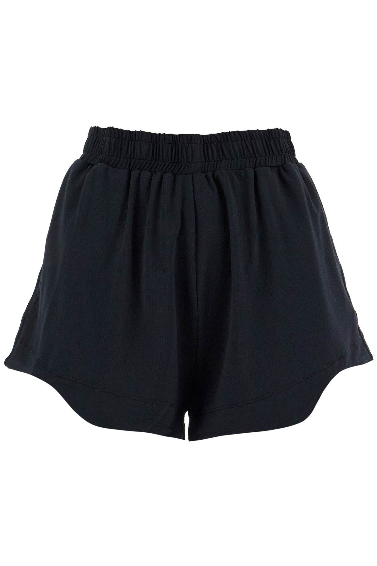 Ganni GANNI sporty mesh shorts for active