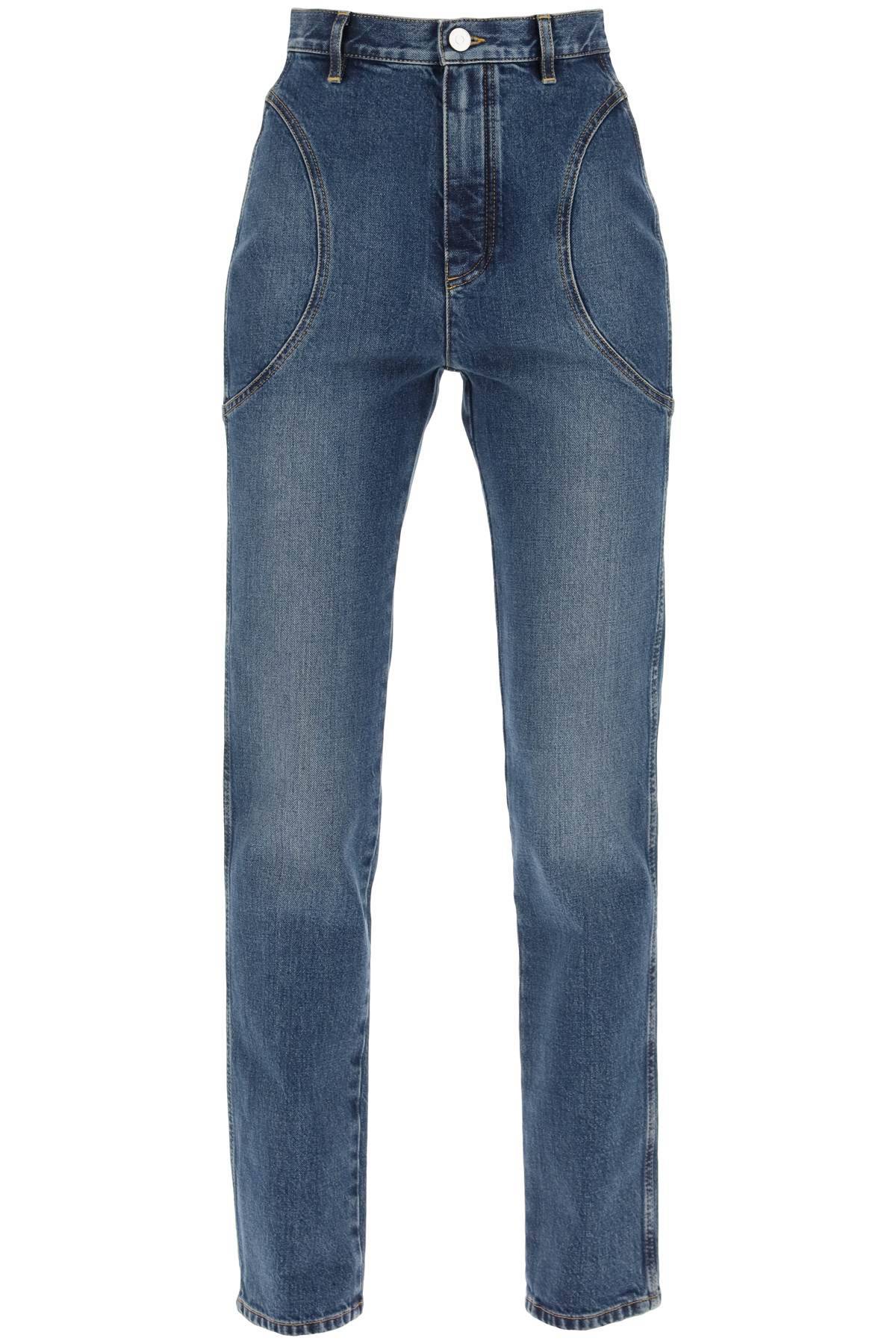 Alaïa ALAIA high-waisted slim fit jeans