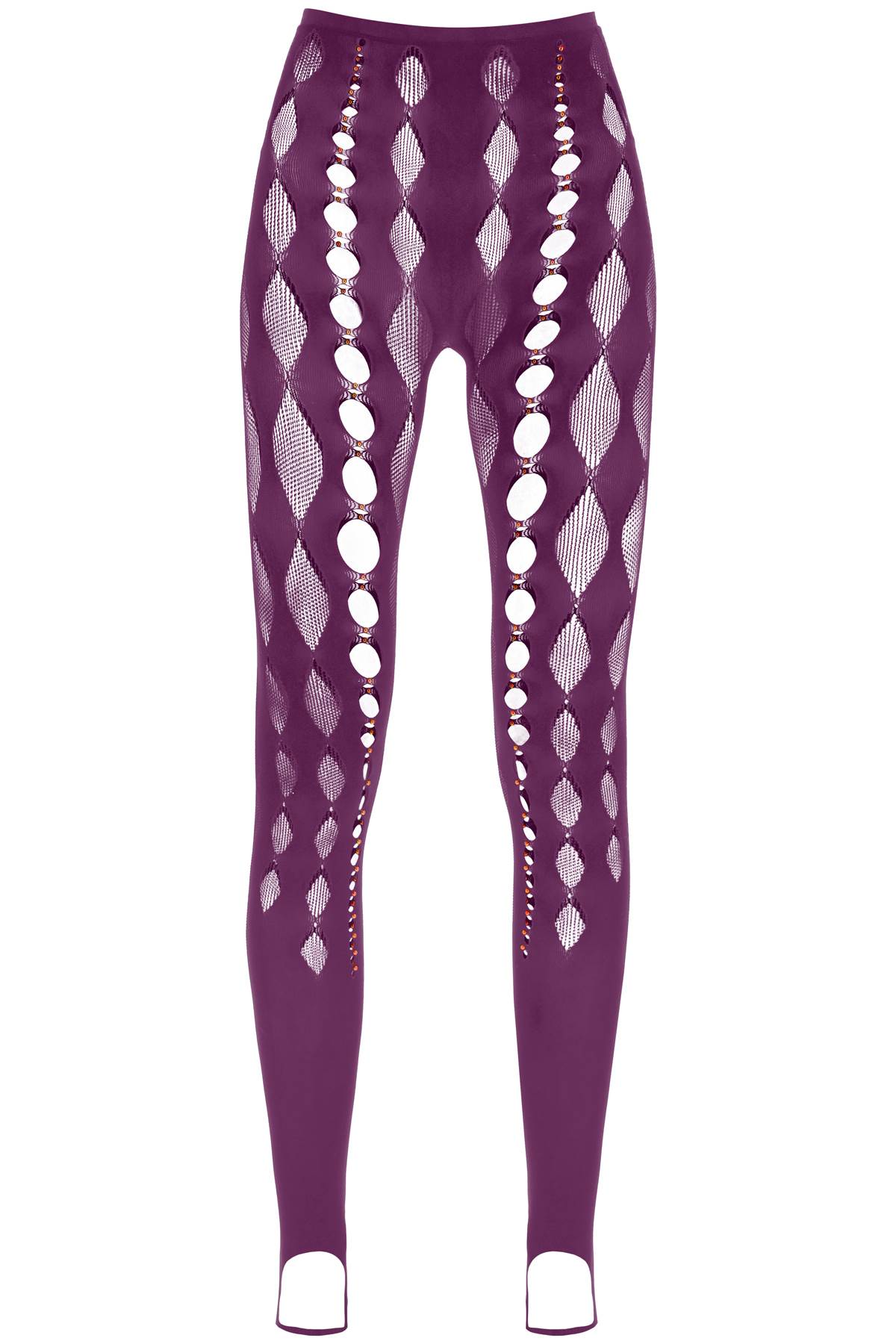 Rui RUI beaded see-through leggings