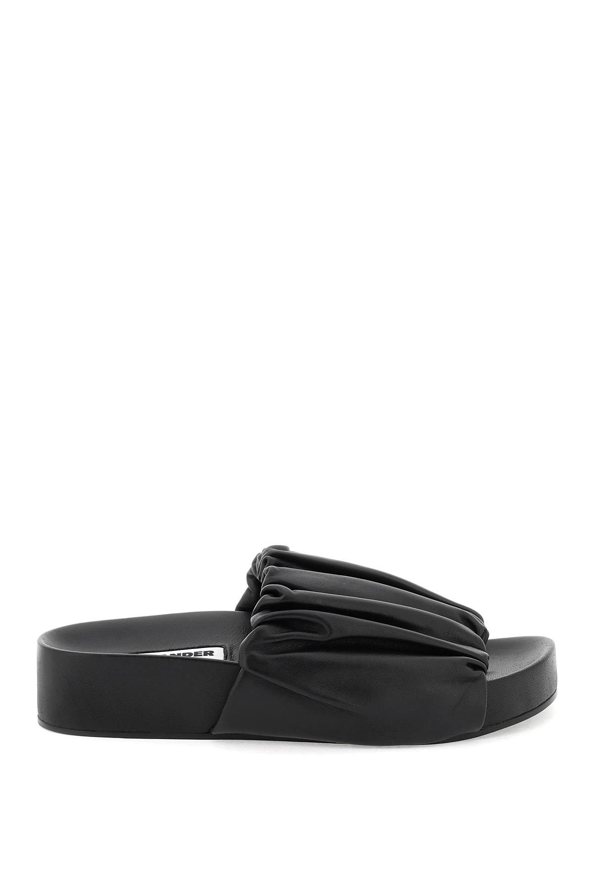 Jil Sander JIL SANDER nappa leather slides