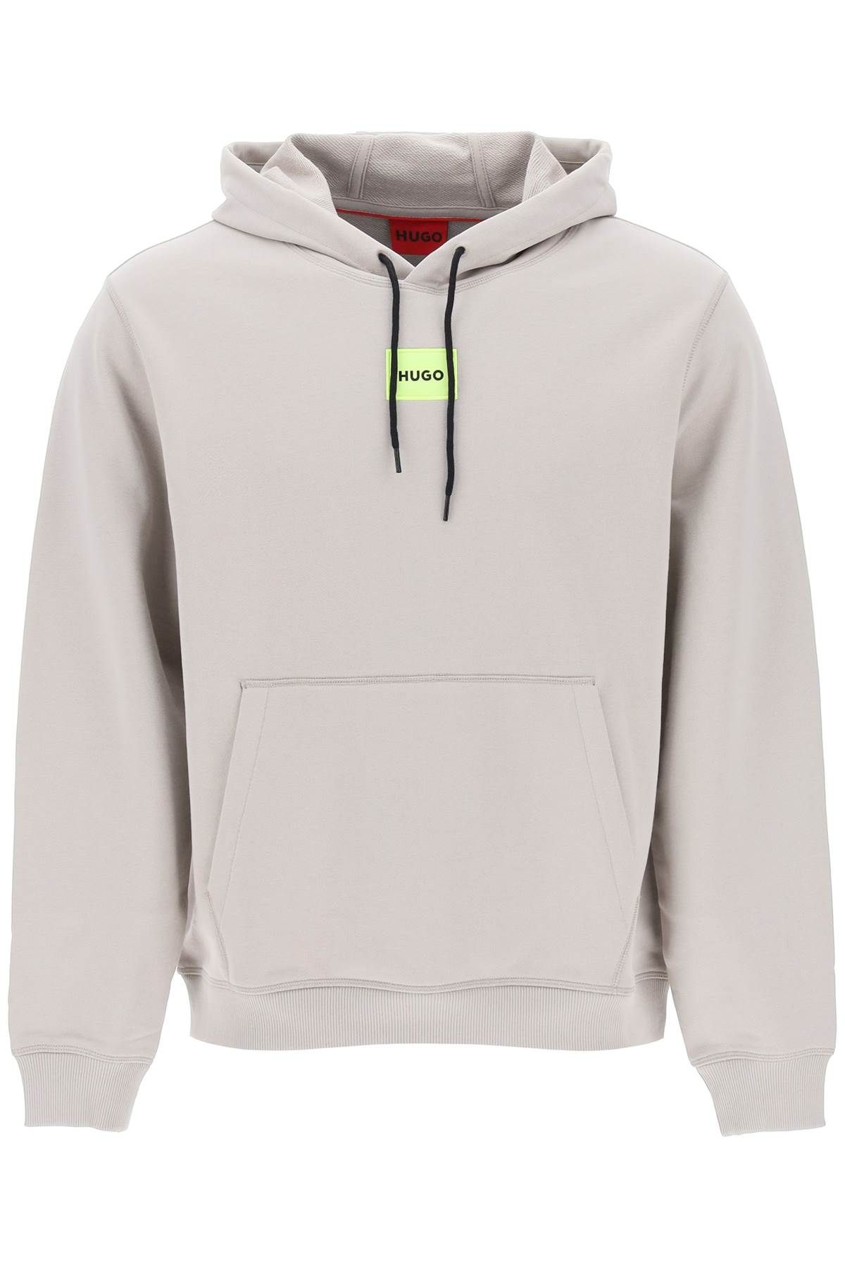 Hugo HUGO daratschi logo patch hoodie