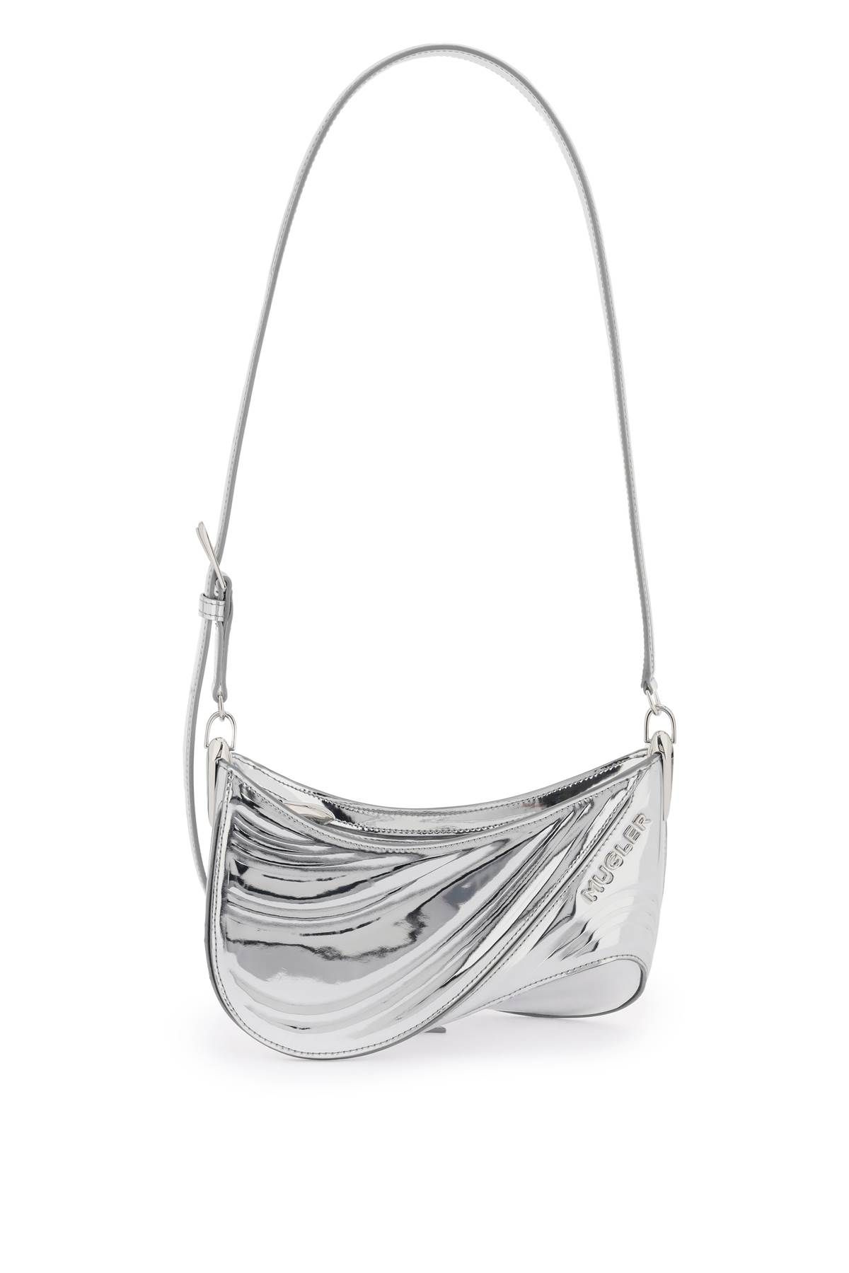 Mugler MUGLER small spiral curve 01 bag