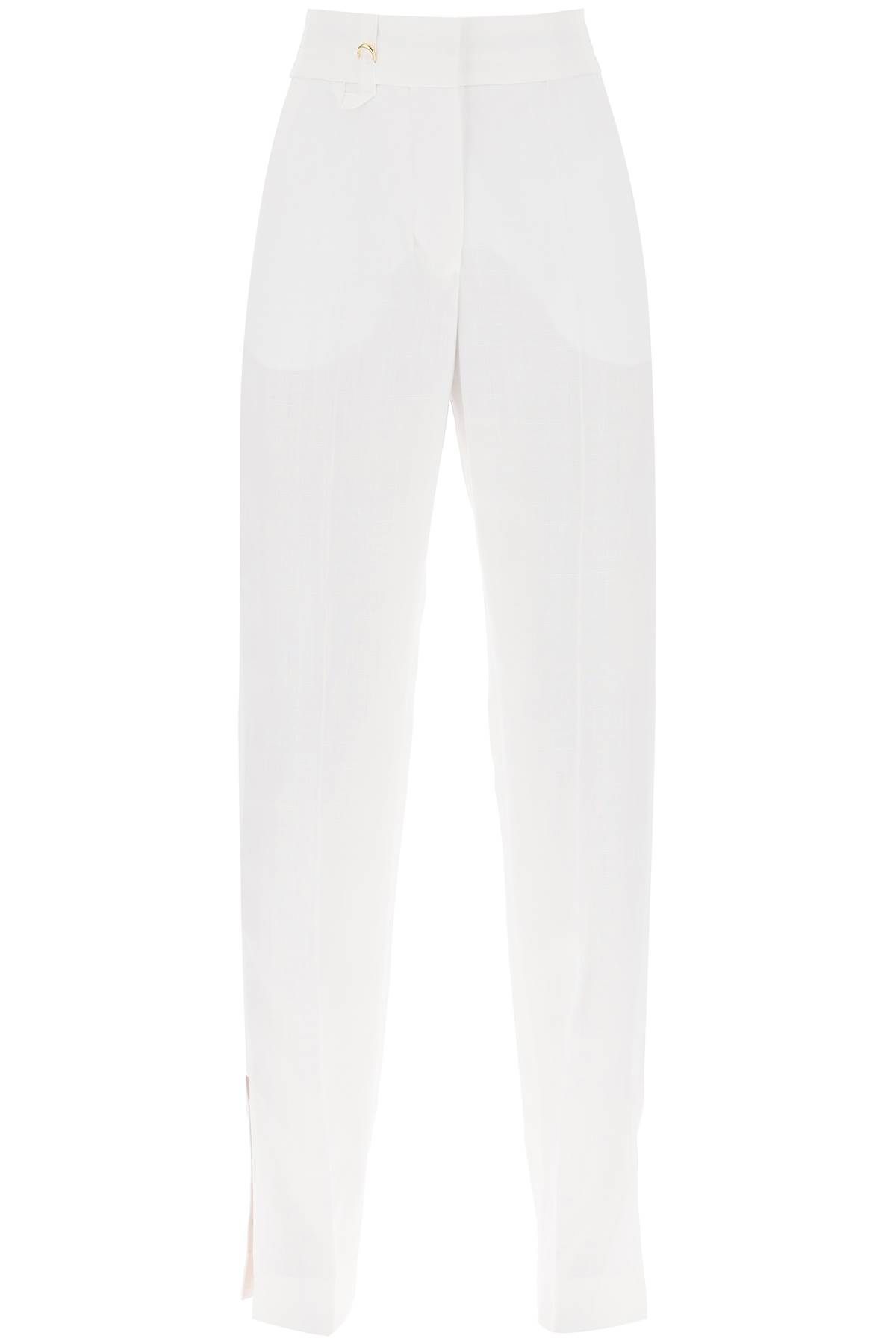 Jacquemus JACQUEMUS 'le pantalon tibau' slit pants