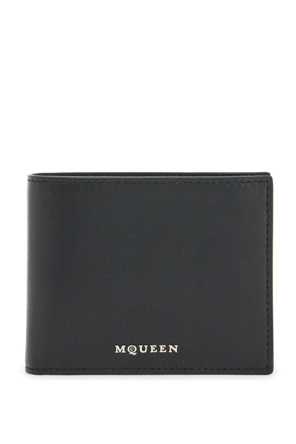 Alexander McQueen ALEXANDER MCQUEEN leather bifold wallet with