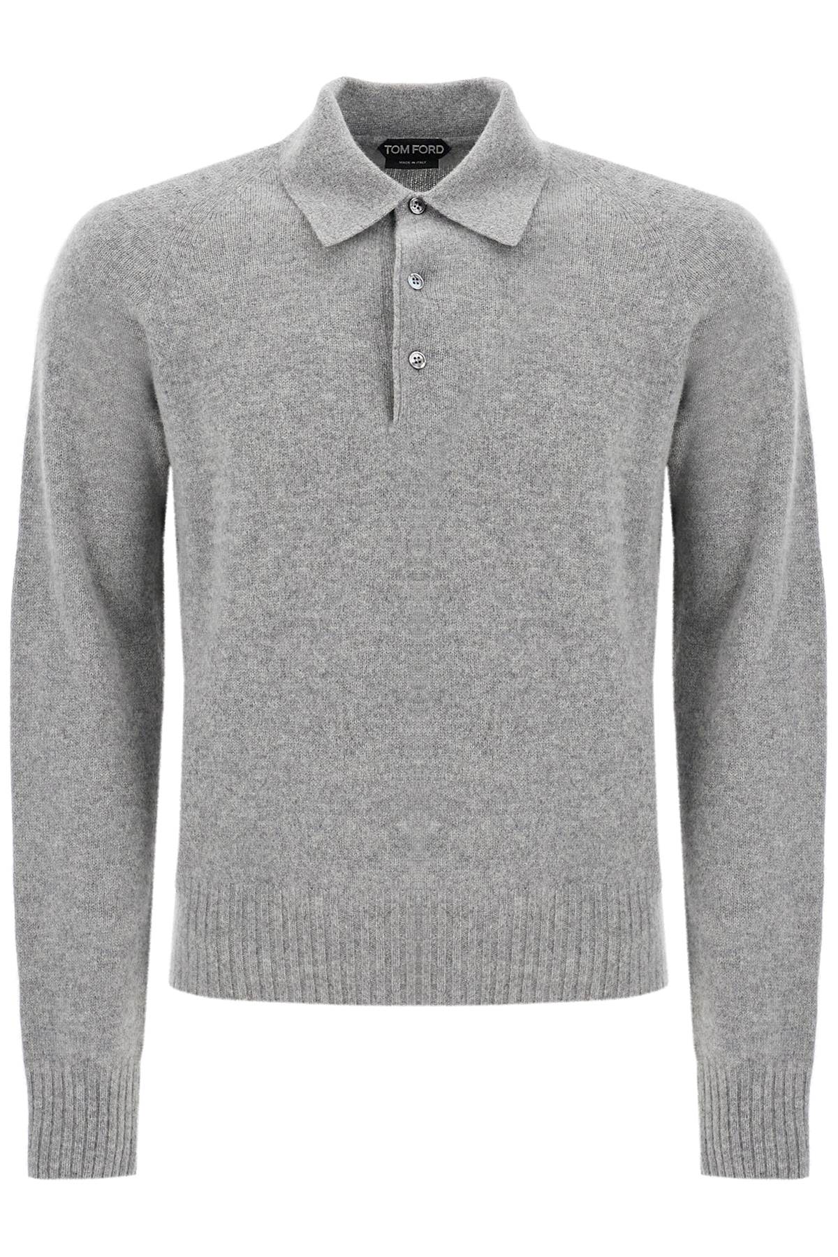 Tom Ford TOM FORD cashmere polo-style pullover