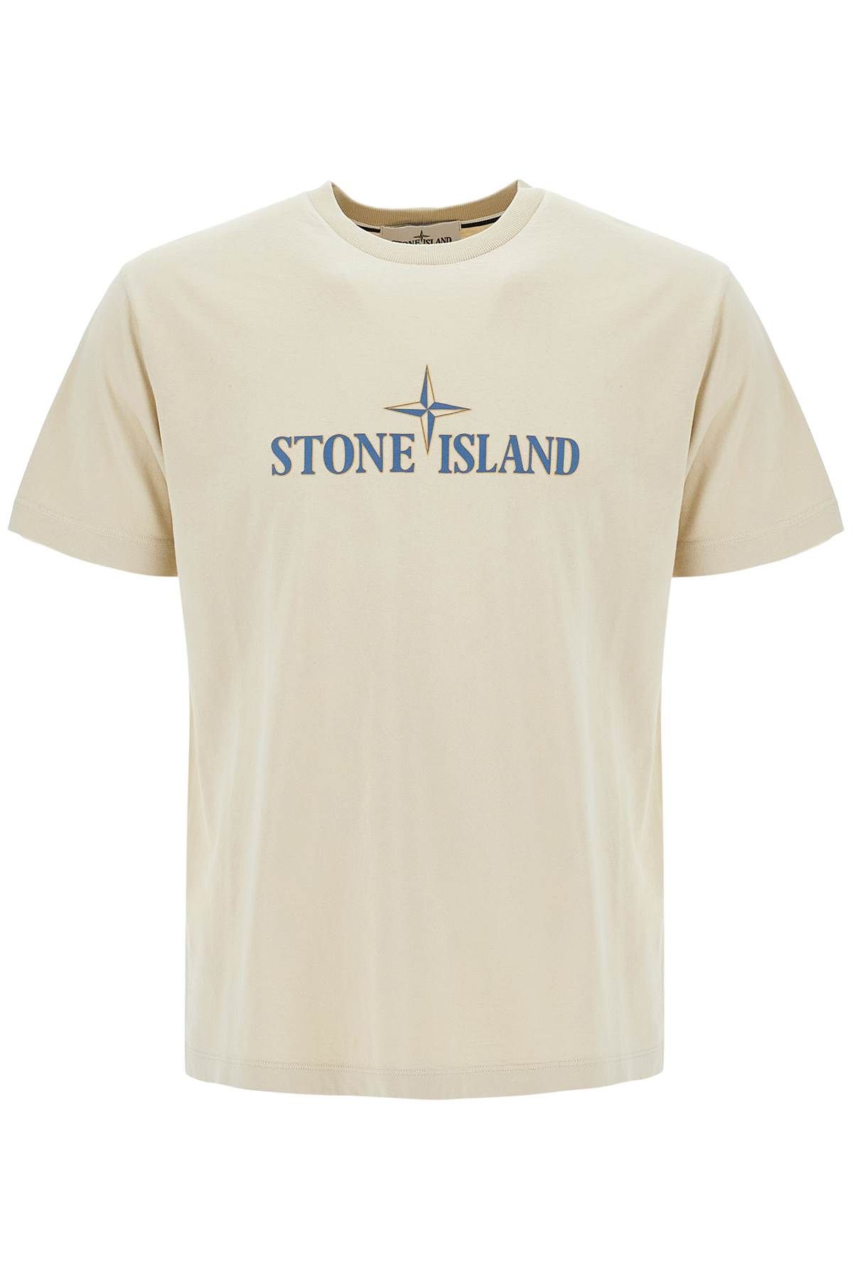 Stone Island STONE ISLAND regular fit logo t-shirt
