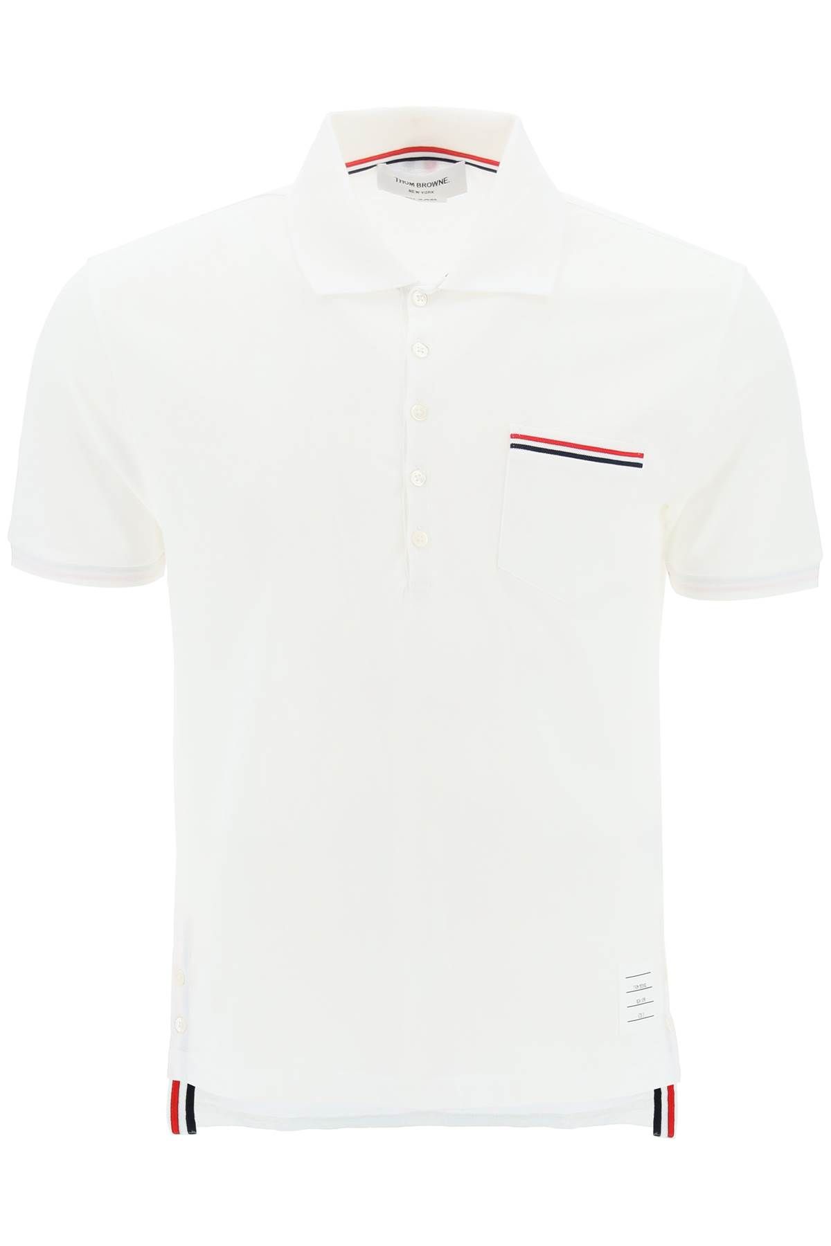 Thom Browne THOM BROWNE mercerized cotton polo shirt