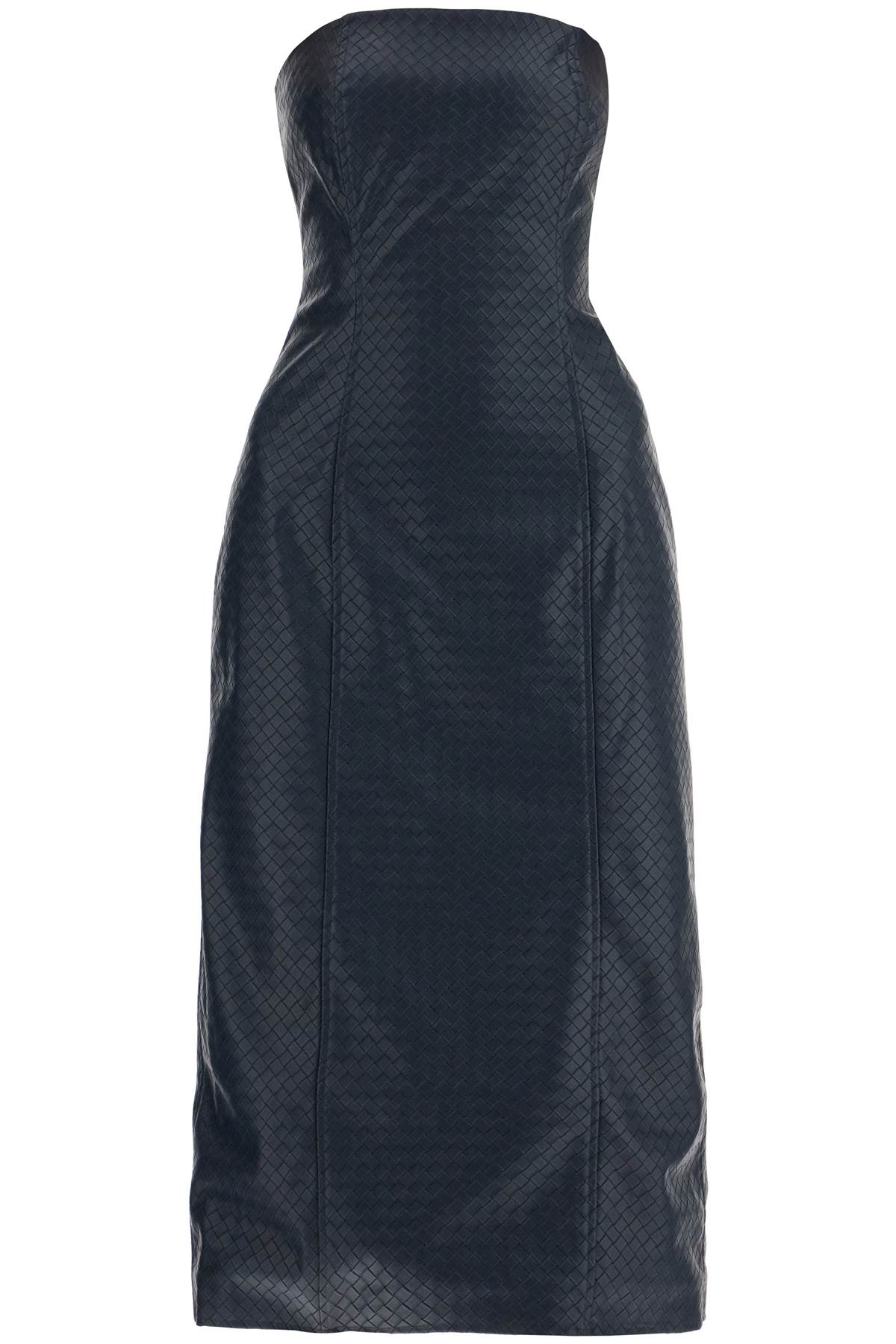 Rotate ROTATE woven effect sheath dress with