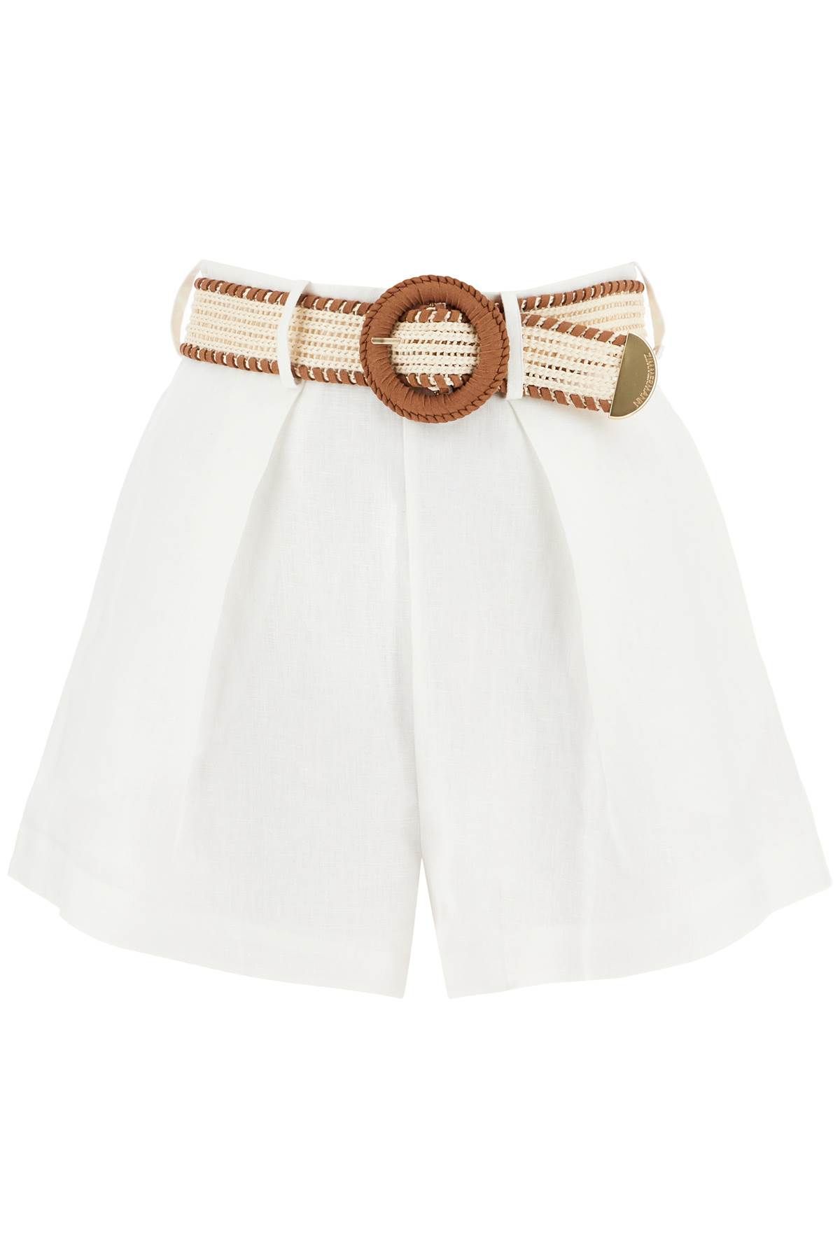 Zimmermann ZIMMERMANN halliday linen tuck shorts