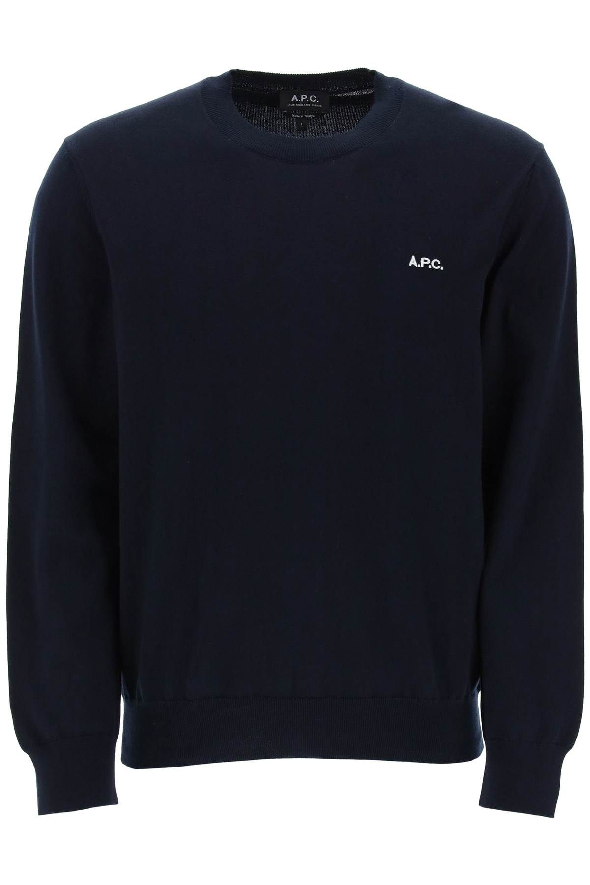 A.P.C. A. P.C. melville cotton crewneck pullover