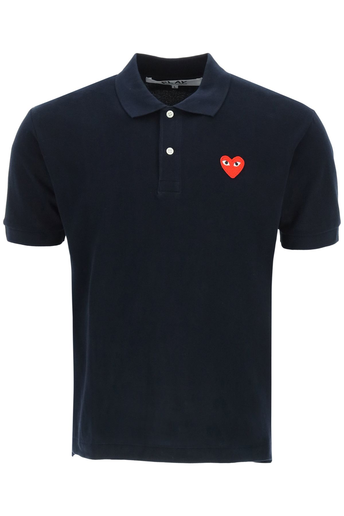 Comme Des Garçons Play COMME DES GARCONS PLAY heart polo shirt