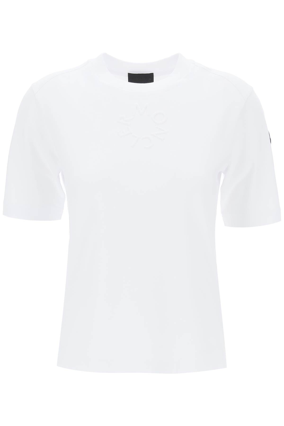 Moncler MONCLER embossed logo t-shirt