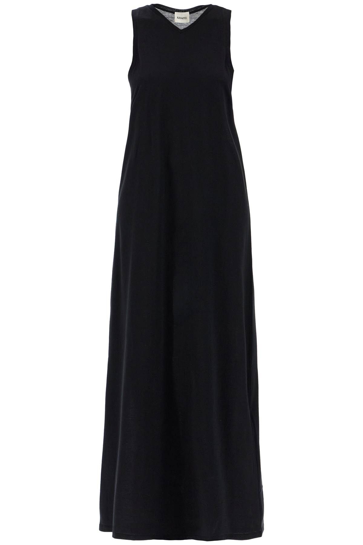 Khaite KHAITE maxi vernetta jersey dress