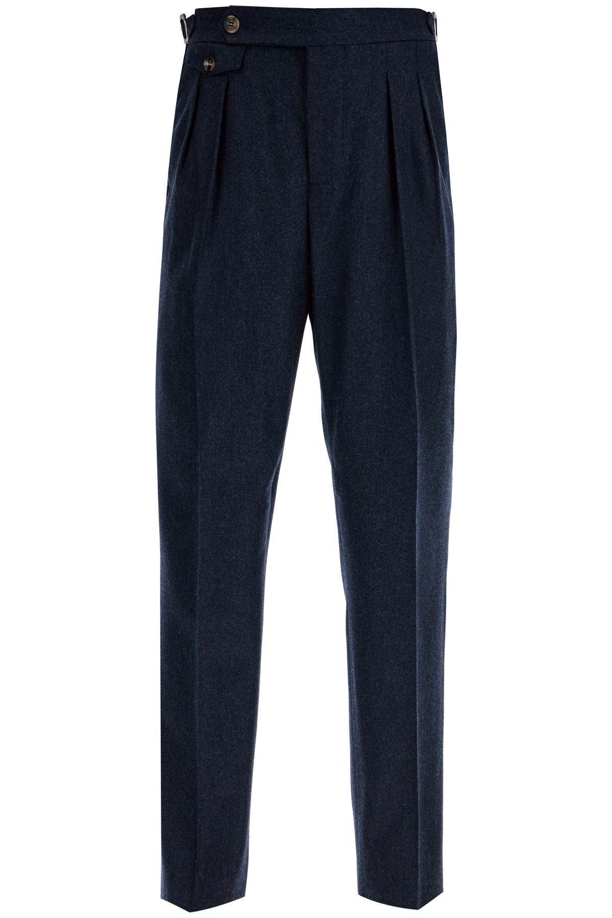 Brunello Cucinelli BRUNELLO CUCINELLI tailored fit flannel pants