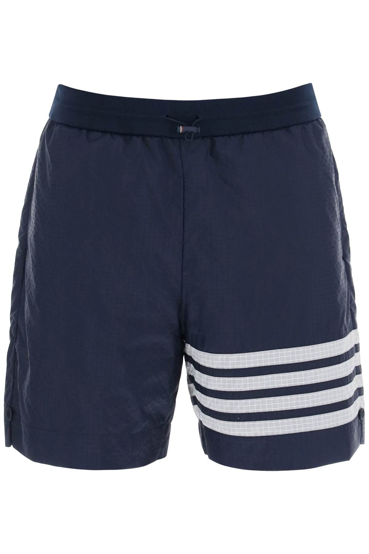 Thom Browne THOM BROWNE 4-bar shorts in ultra-light ripstop