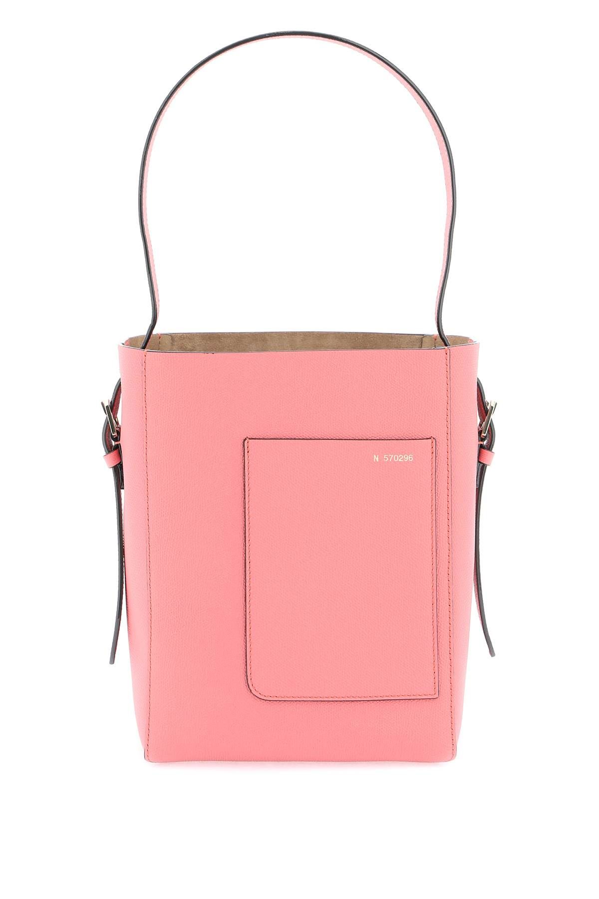 Valextra VALEXTRA leather bucket bag