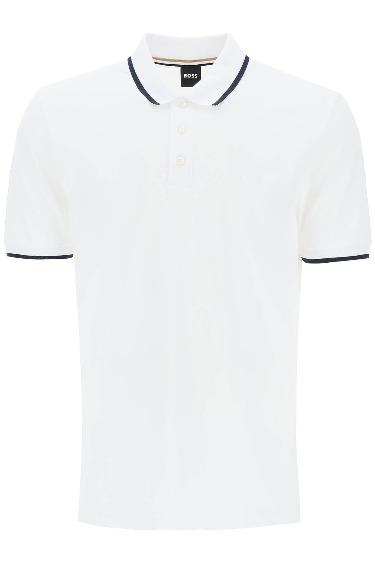 BOSS BOSS polo shirt with contrasting edges