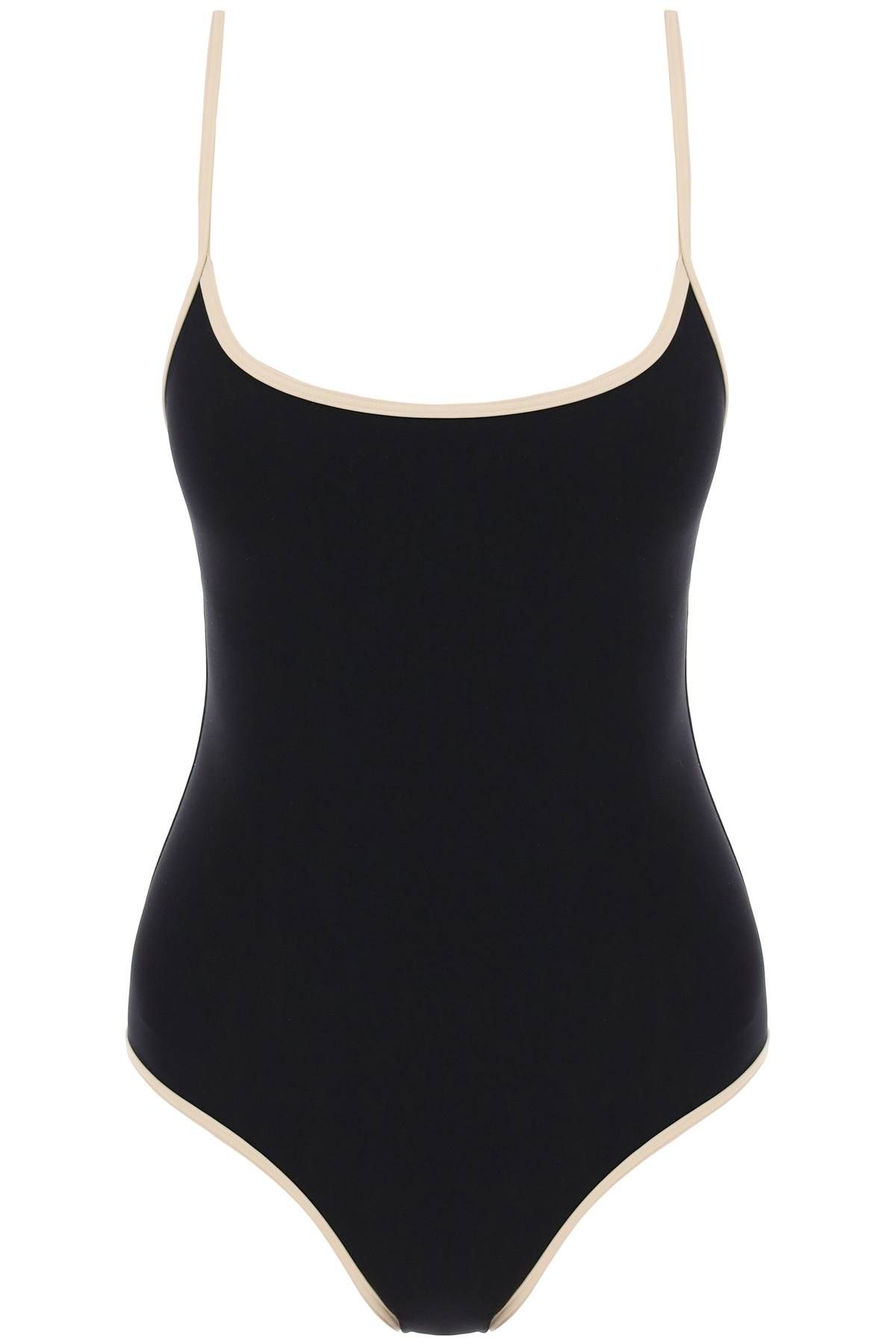 Toteme TOTEME one-piece swimsuit with contrasting trim details