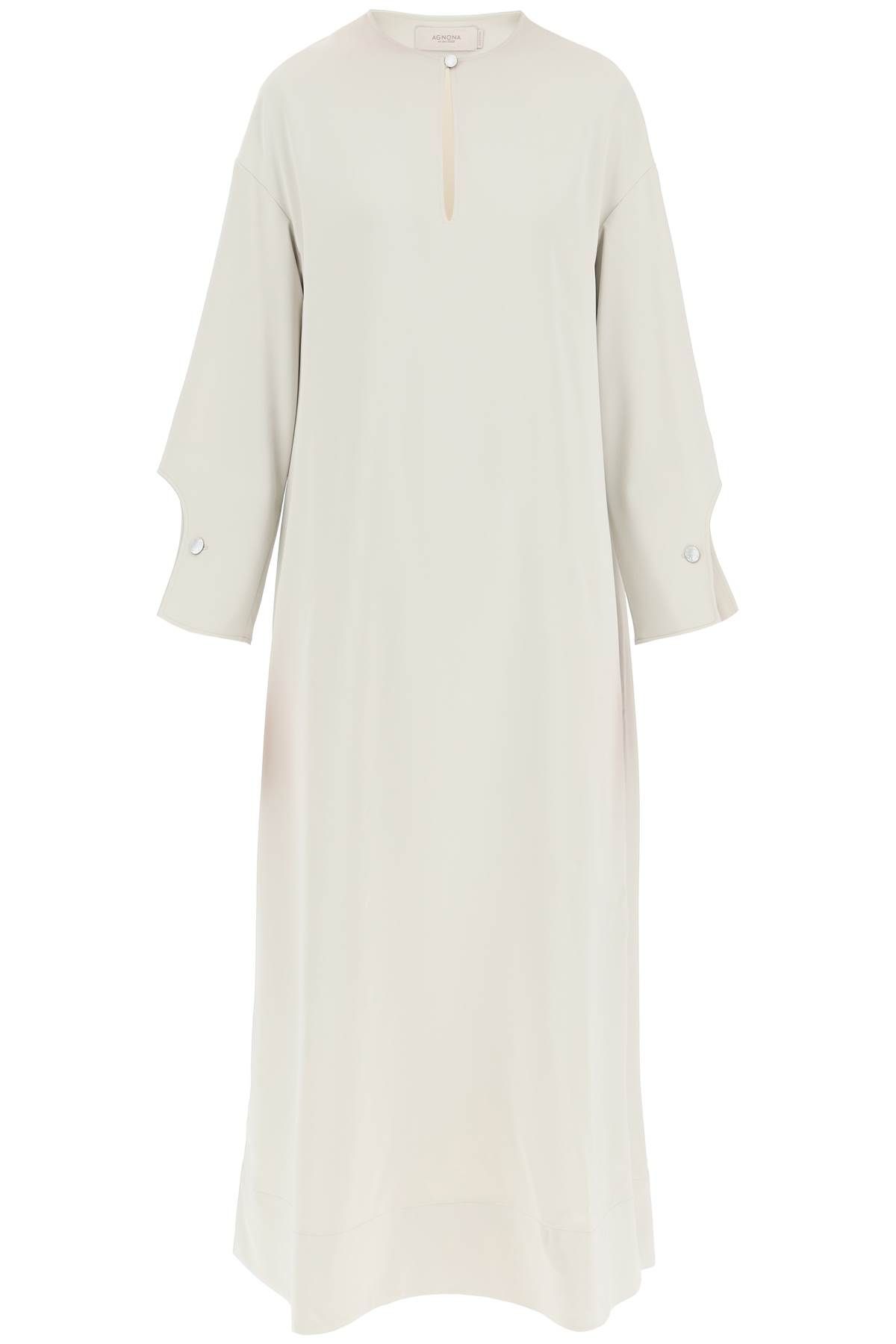 AGNONA AGNONA cady caftan dress